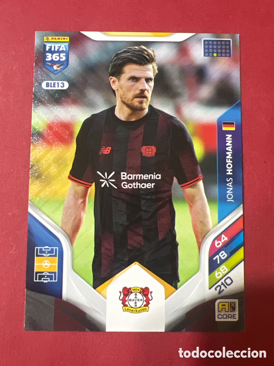 Cromos de f&uacute;tbol: A1713. BLE13 Jonas Hofmann - Bayer Leverkusen - Adrenalyn Fifa 365 2026- Panini 26