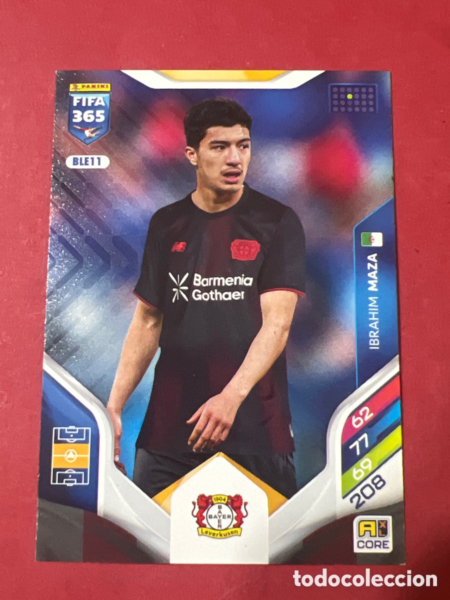 Cromos de f&uacute;tbol: A1714. BLE11 IBRAIM MAZA (BAYER LEVERKUSEN) PANINI ADRENALYN XL FIFA 365 2026 26