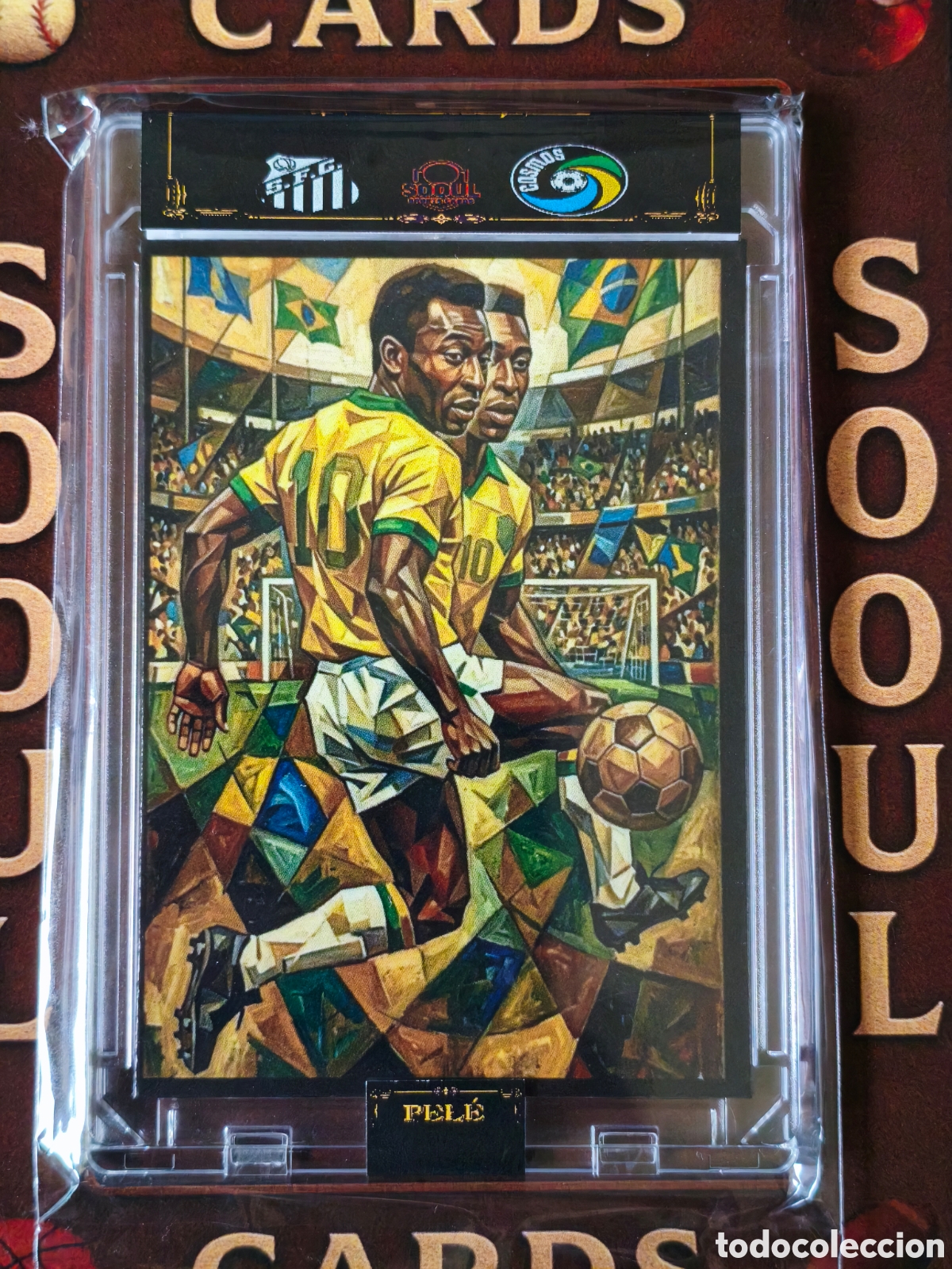 Cromos de f&uacute;tbol: 8 cromos pel&eacute; by Pablo Picasso el arte del f&uacute;tbol