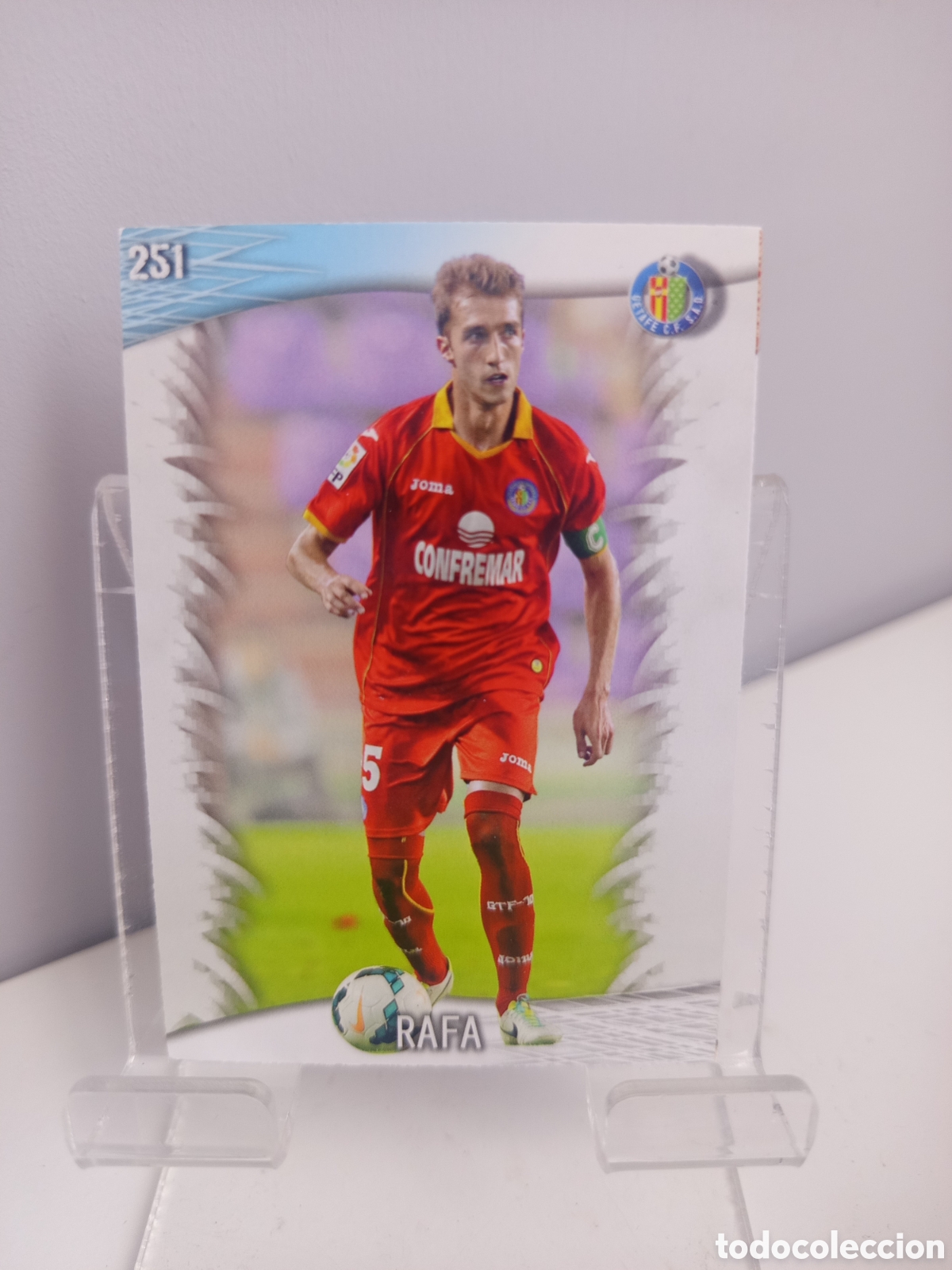 Cromos de f&uacute;tbol: ❇️ CROMO CARD ⚽ RAFA GETAFE 251 FICHAS LIGA QUIZ GAME 2014 13 14 2013 2014 MUNDICROMO ❇️
