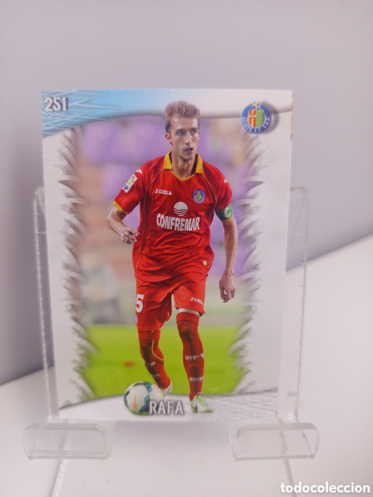 Cromos de f&uacute;tbol: ❇️ CROMO CARD ⚽ RAFA GETAFE 251 FICHAS LIGA QUIZ GAME 2014 13 14 2013 2014 MUNDICROMO ❇️