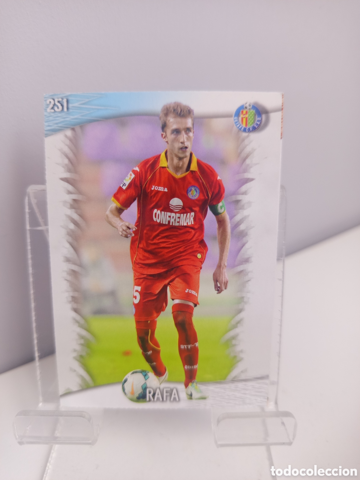 Cromos de f&uacute;tbol: ❇️ CROMO CARD ⚽ RAFA GETAFE 251 FICHAS LIGA QUIZ GAME 2014 13 14 2013 2014 MUNDICROMO ❇️