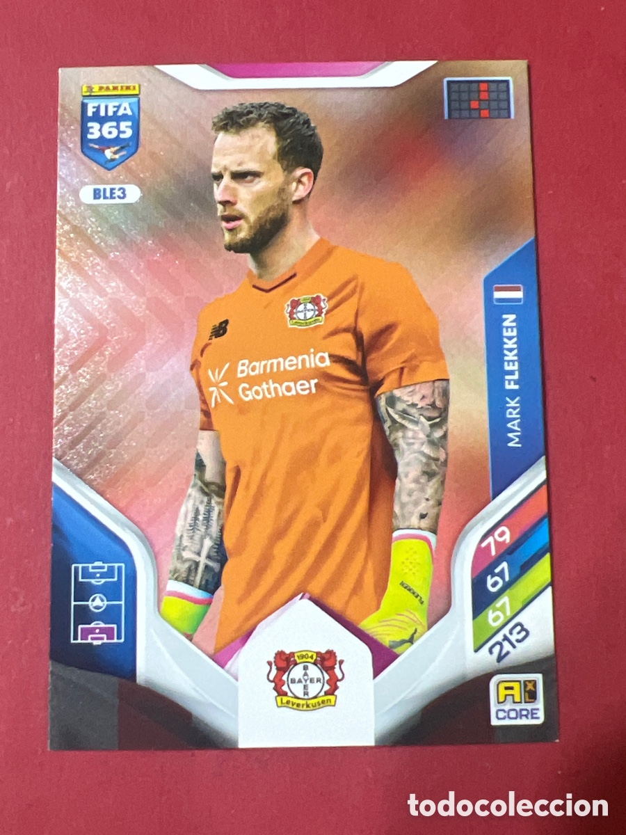 Cromos de f&uacute;tbol: A1715. BLE3 MARK FLEKKEN (BAYER LEVERKUSEN) PANINI ADRENALYN XL FIFA 365 2026 26