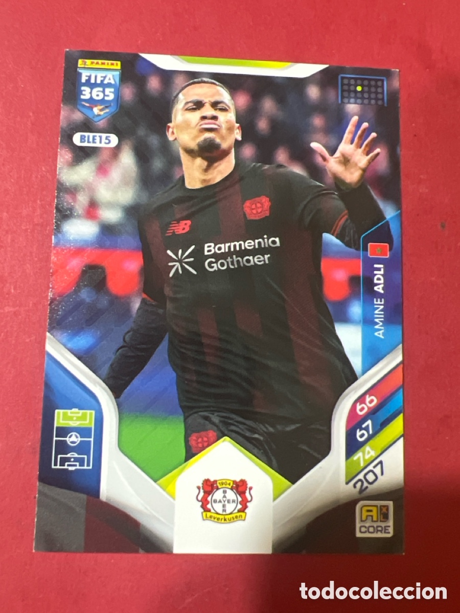 Cromos de f&uacute;tbol: A1718. ADLI BAYER LEVERKUSEN BLE15 B&Aacute;SICA ADRENALYN XL FIFA 365 2026