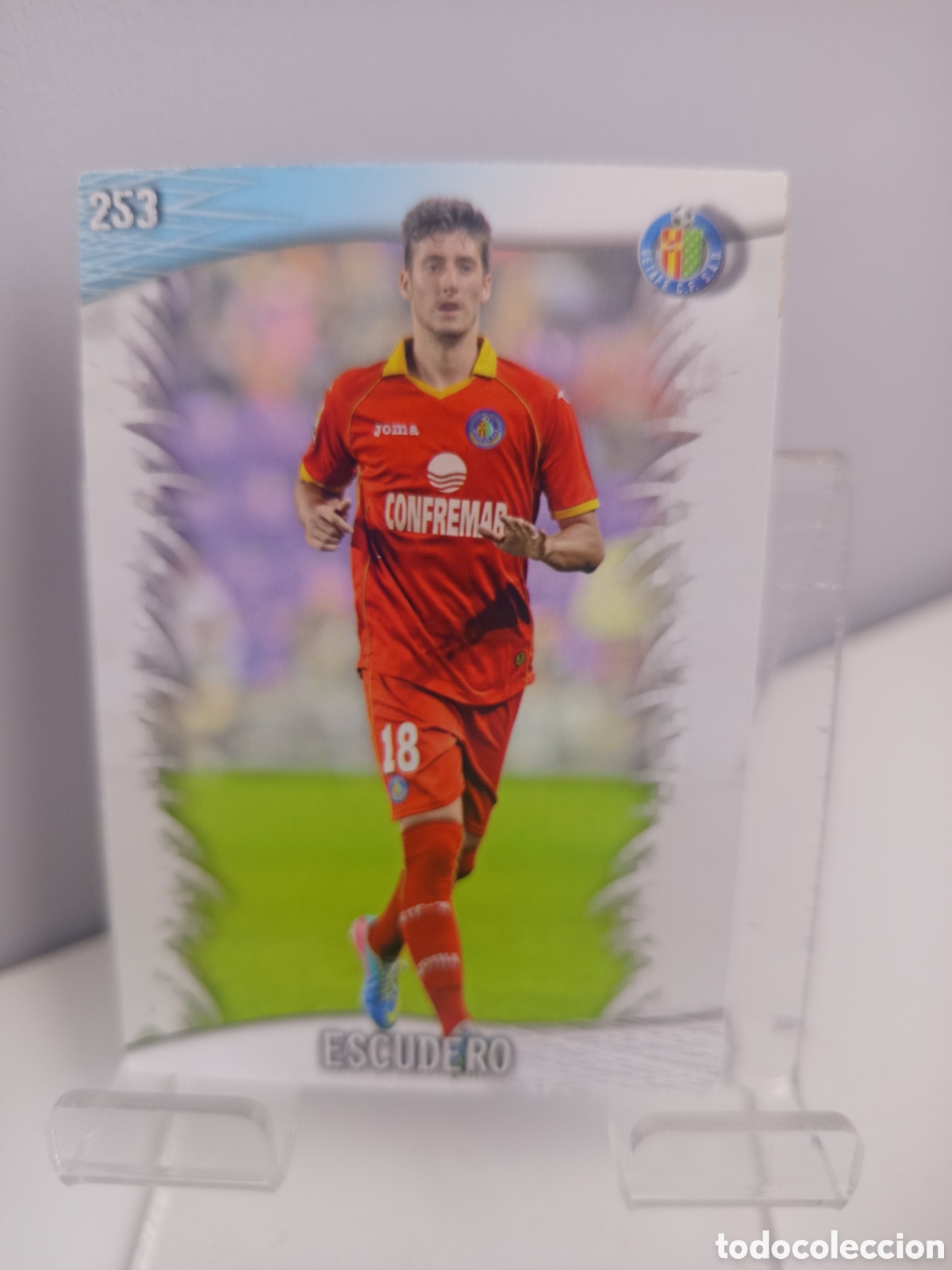 Cromos de f&uacute;tbol: ❇️ CROMO CARD ⚽ ESCUDERO GETAFE 253 FICHAS LIGA QUIZ GAME 2014 13 14 2013 2014 MUNDICROMO ❇️