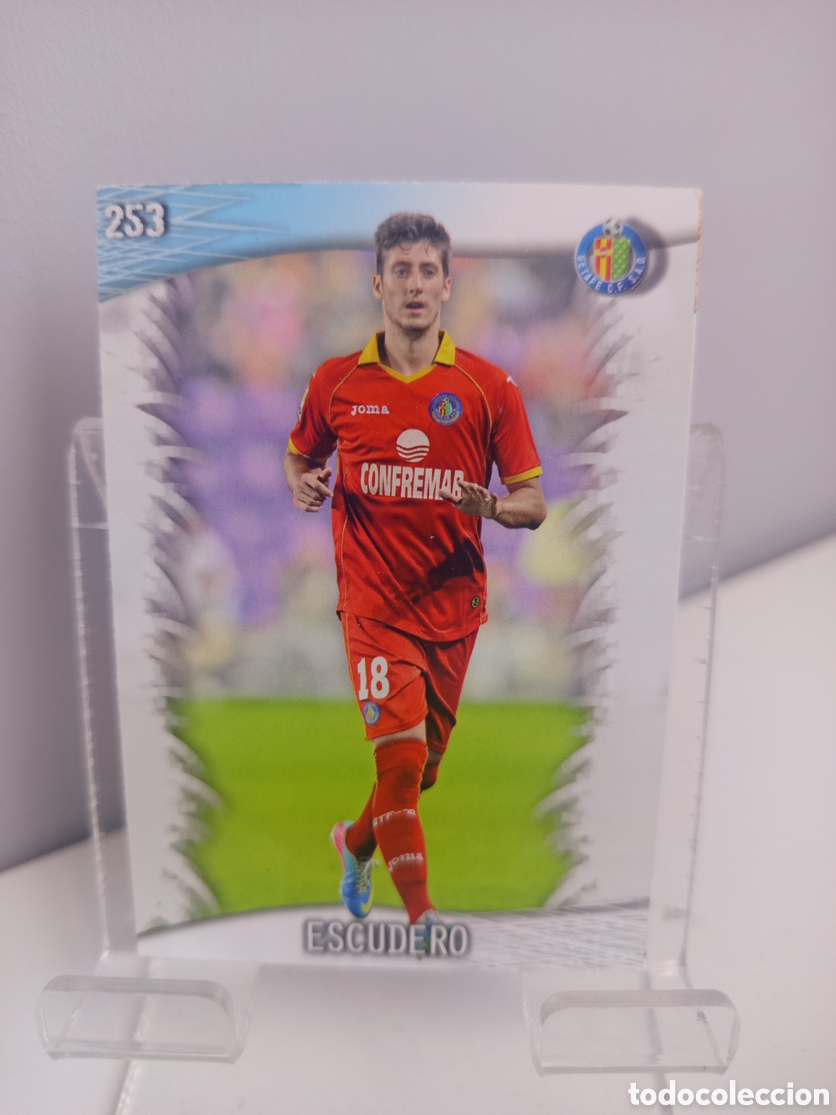 Cromos de f&uacute;tbol: ❇️ CROMO CARD ⚽ ESCUDERO GETAFE 253 FICHAS LIGA QUIZ GAME 2014 13 14 2013 2014 MUNDICROMO ❇️