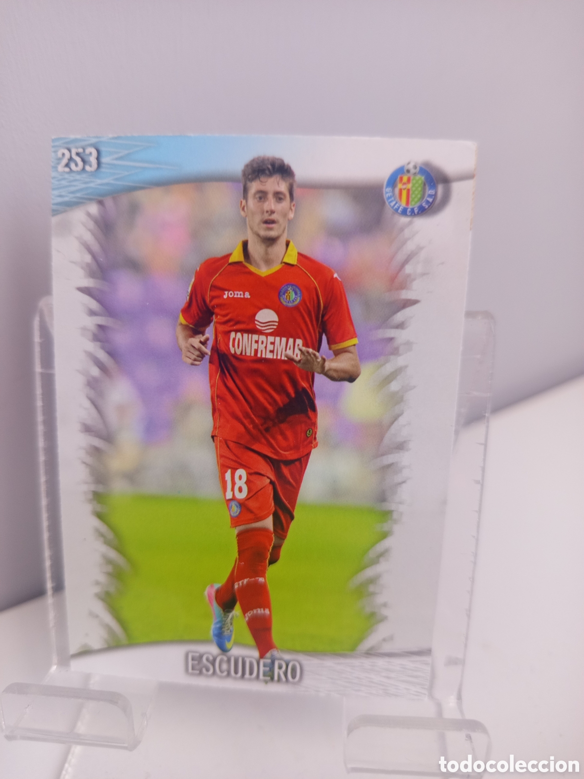 Cromos de f&uacute;tbol: ❇️ CROMO CARD ⚽ ESCUDERO GETAFE 253 FICHAS LIGA QUIZ GAME 2014 13 14 2013 2014 MUNDICROMO ❇️