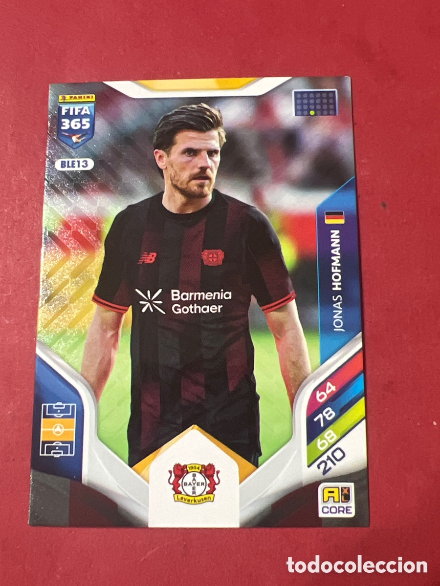 Cromos de f&uacute;tbol: A1719. BLE13 Jonas Hofmann - Bayer Leverkusen - Adrenalyn Fifa 365 2026- Panini 26