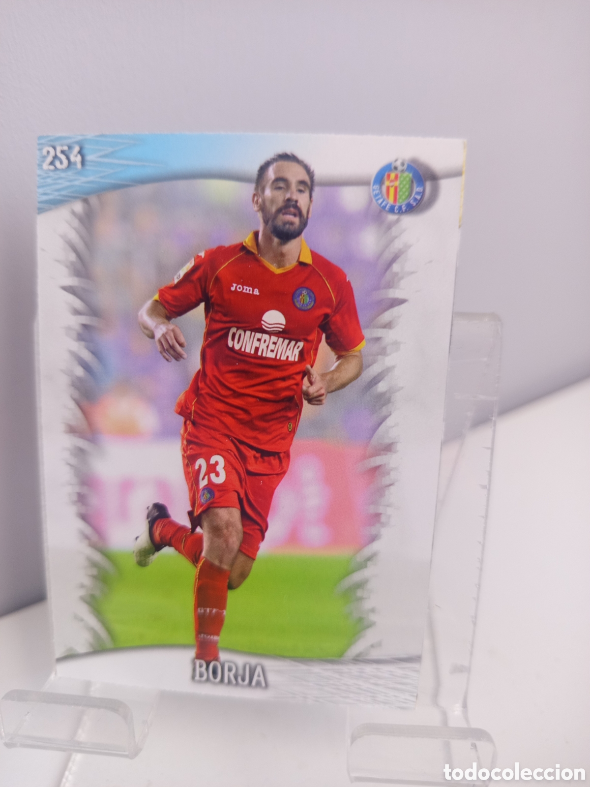 Cromos de f&uacute;tbol: ❇️ CROMO CARD ⚽ BORJA GETAFE 254 FICHAS LIGA QUIZ GAME 2014 13 14 2013 2014 MUNDICROMO ❇️