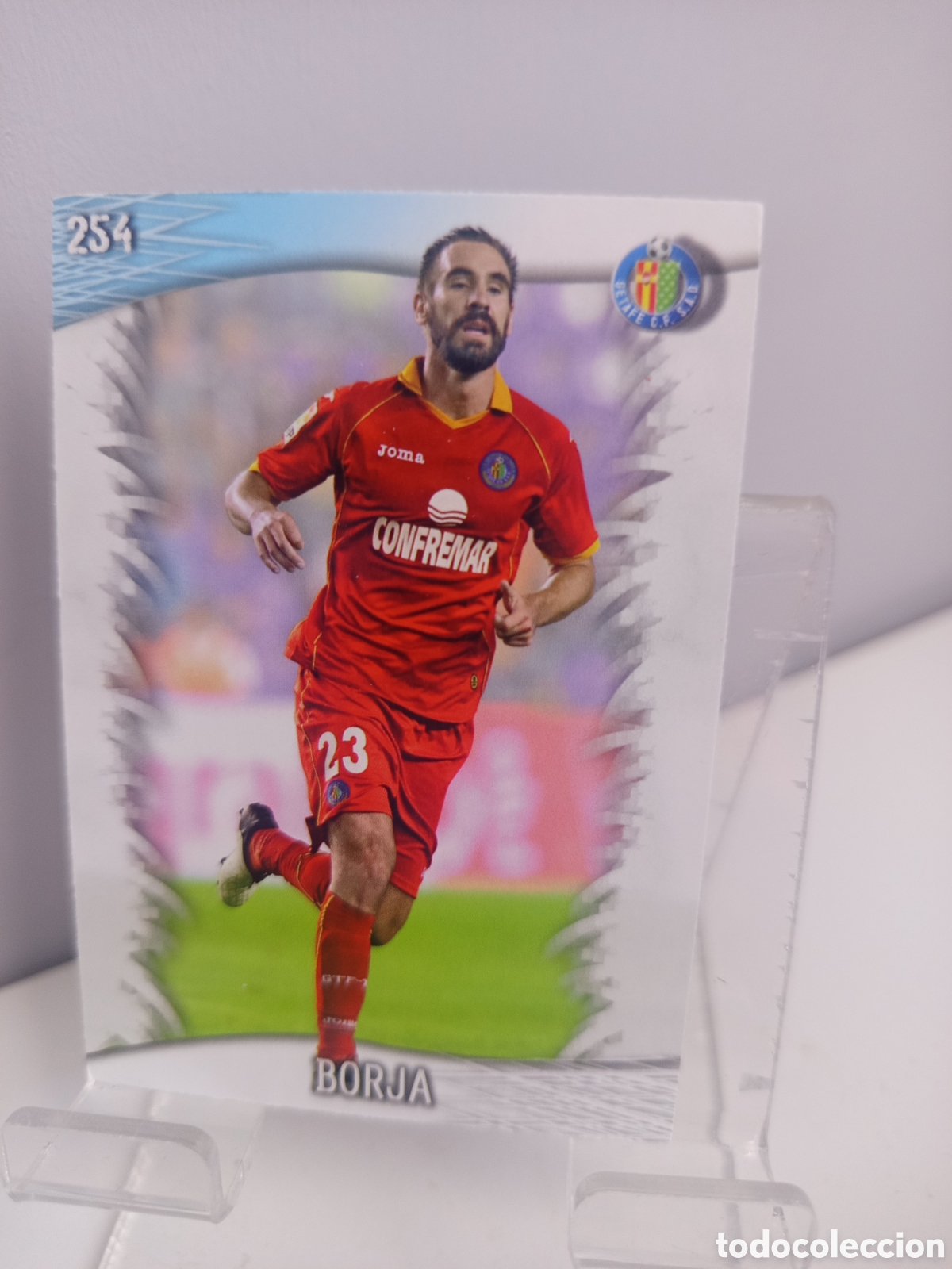 Cromos de f&uacute;tbol: ❇️ CROMO CARD ⚽ BORJA GETAFE 254 FICHAS LIGA QUIZ GAME 2014 13 14 2013 2014 MUNDICROMO ❇️