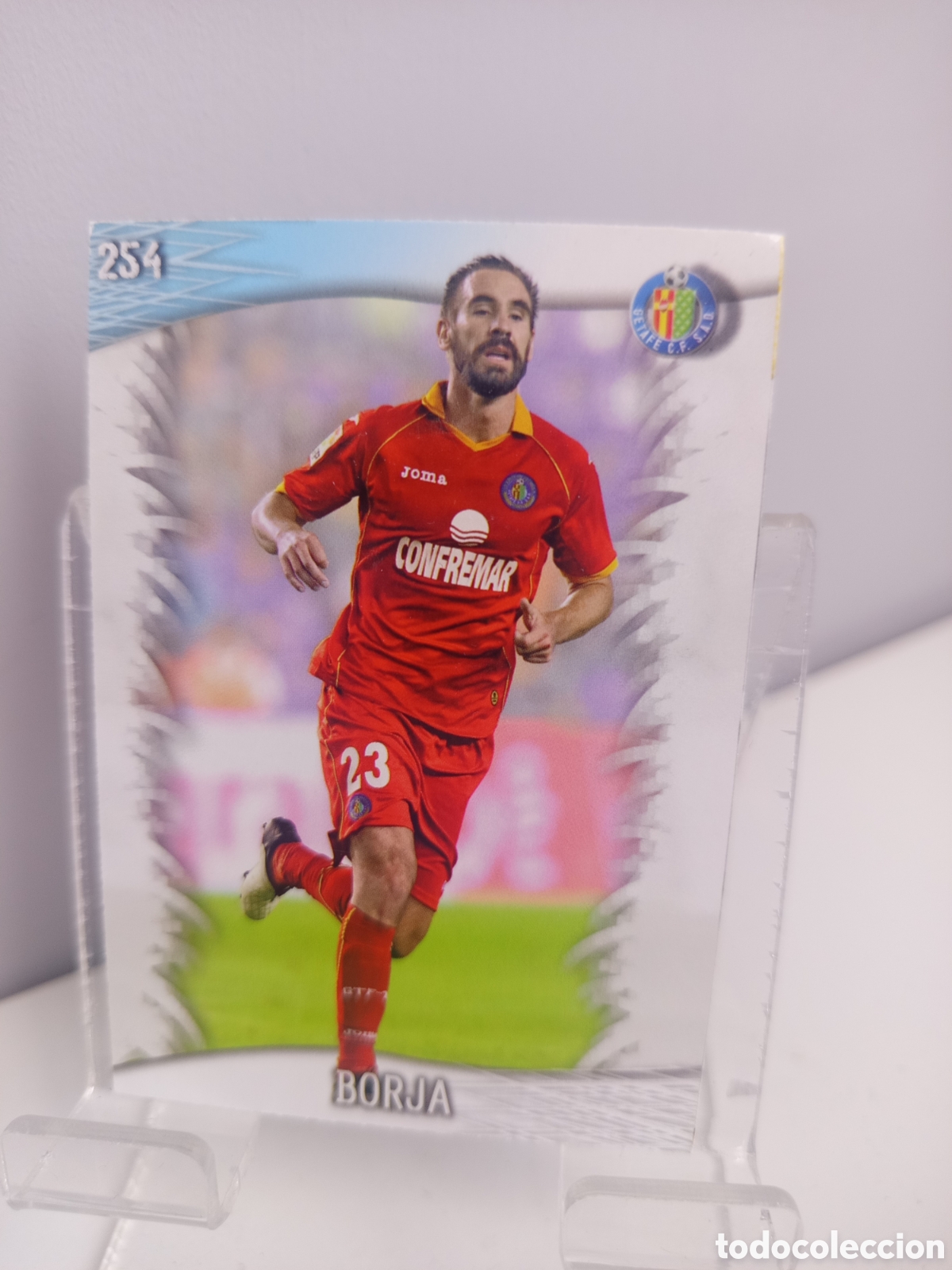 Cromos de f&uacute;tbol: ❇️ CROMO CARD ⚽ BORJA GETAFE 254 FICHAS LIGA QUIZ GAME 2014 13 14 2013 2014 MUNDICROMO ❇️