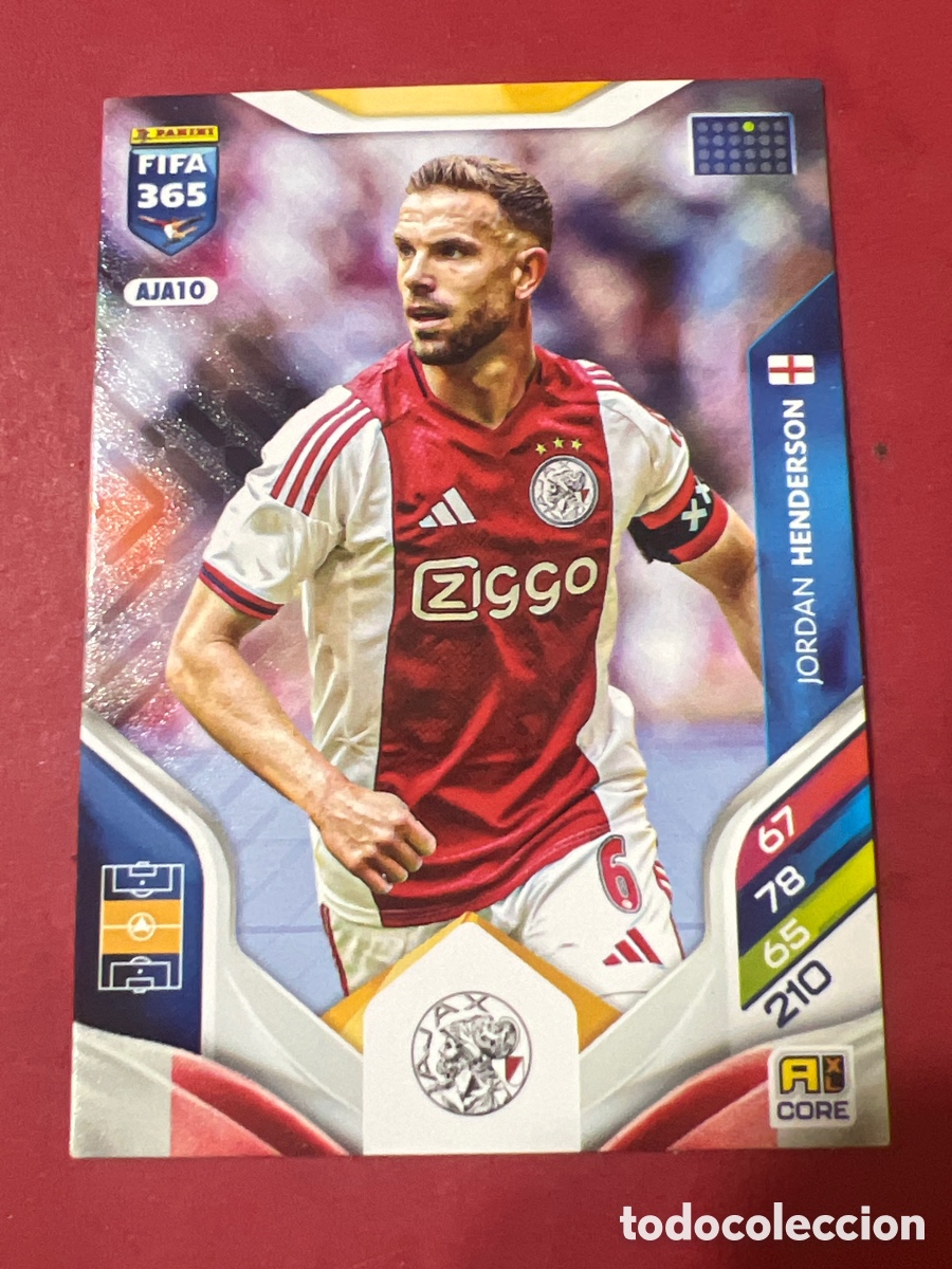 Cromos de f&uacute;tbol: A1720. Jordan Henderson AJA10 Adrenalyn XL Fifa 365 2026 Ajax