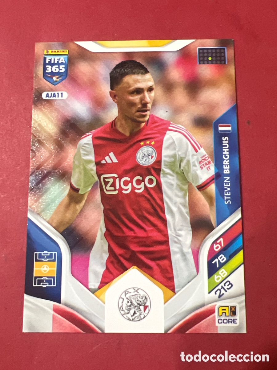 Cromos de f&uacute;tbol: A1721. Adrenalyn 2026 - Fifa 365 - AJA11 - Steven Berghuis