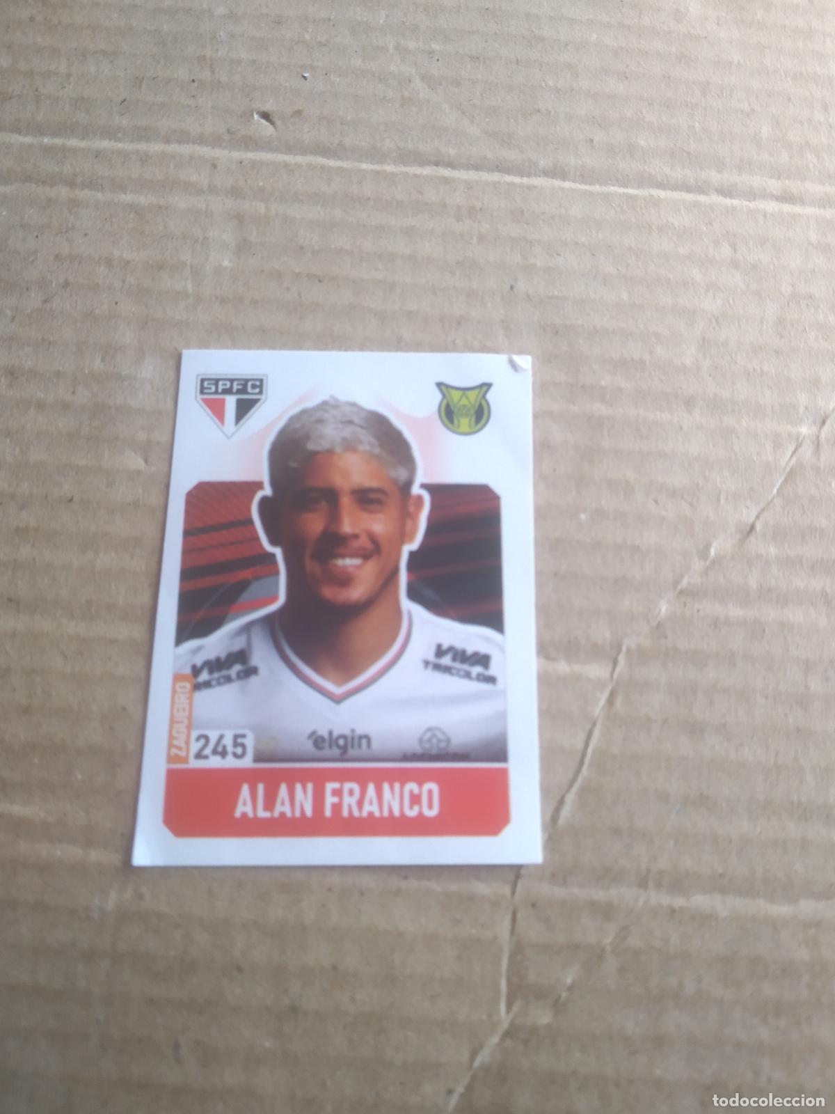 Cromos de f&uacute;tbol: 245 ALAN FRANCO SAO PAULO CROMO FUTBOL LIGA BRASIL BRASILEIRAO