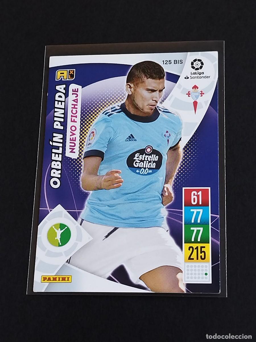 Cromos de f&uacute;tbol: ORBEL&Iacute;N PINEDA NUEVO FICHAJE #125 BIS RC CELTA VIGO - ADRENALYN XL LA LIGA 2021 2022 - PANINI 21 22