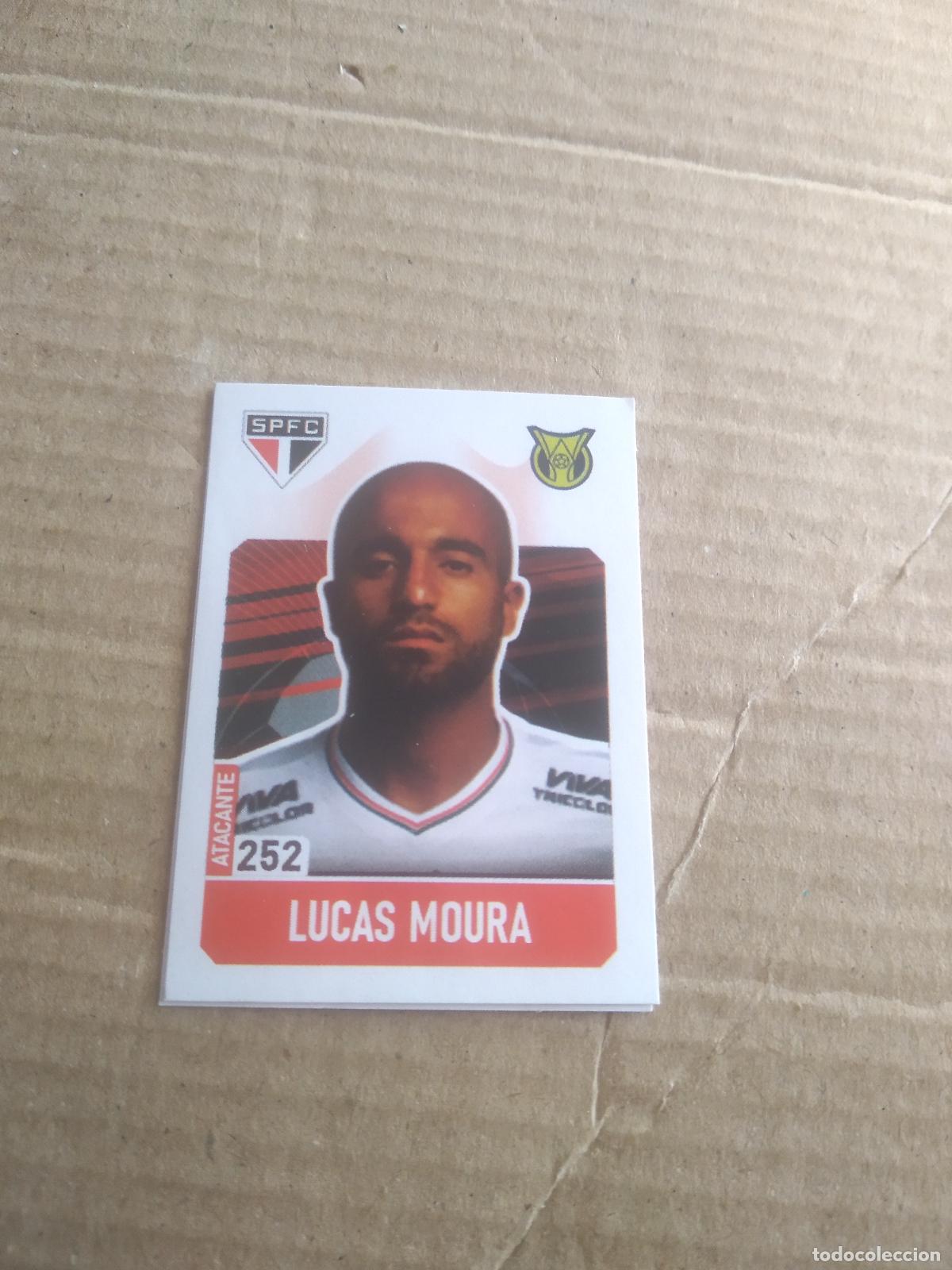Cromos de f&uacute;tbol: 252 LUCAS MOURA SAO PAULO CROMO FUTBOL LIGA BRASIL BRASILEIRAO