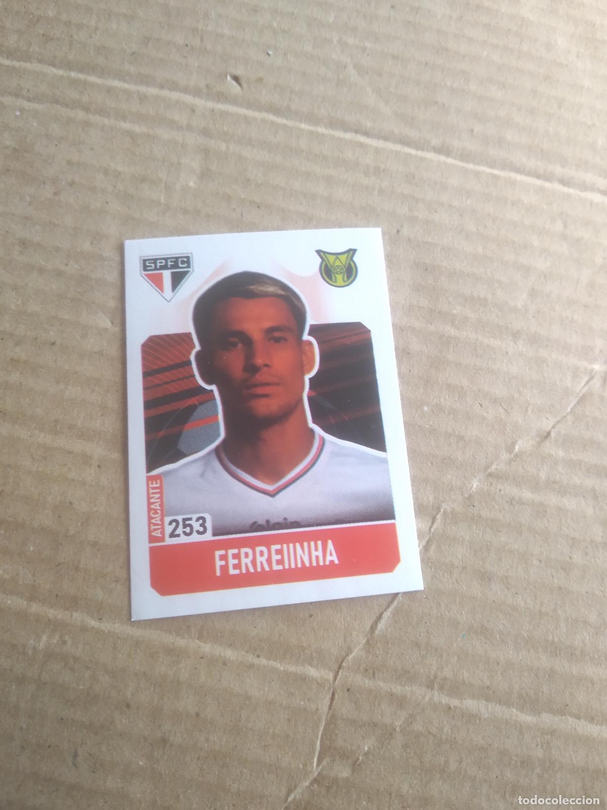 Cromos de f&uacute;tbol: 253 FERREIINHA SAO PAULO CROMO FUTBOL LIGA BRASIL BRASILEIRAO
