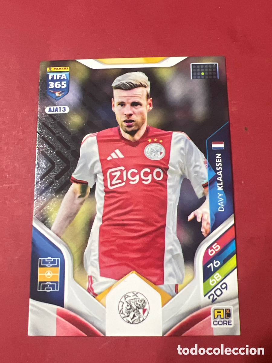 Cromos de f&uacute;tbol: A1725. Davy Klaassen AJA13 Adrenalyn XL Fifa 365 2026 Ajax