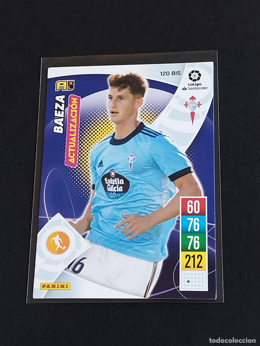Cromos de f&uacute;tbol: BAEZA ACTUALIZACI&Oacute;N #120 BIS RC CELTA VIGO - ADRENALYN XL LA LIGA SANTANDER 2021 2022 - PANINI 21 22