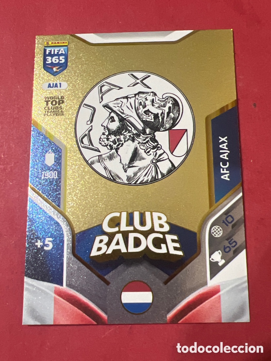 Cromos de f&uacute;tbol: A1726. Escudo AFC Ajax AJA1 Adrenalyn XL Fifa 365 2026