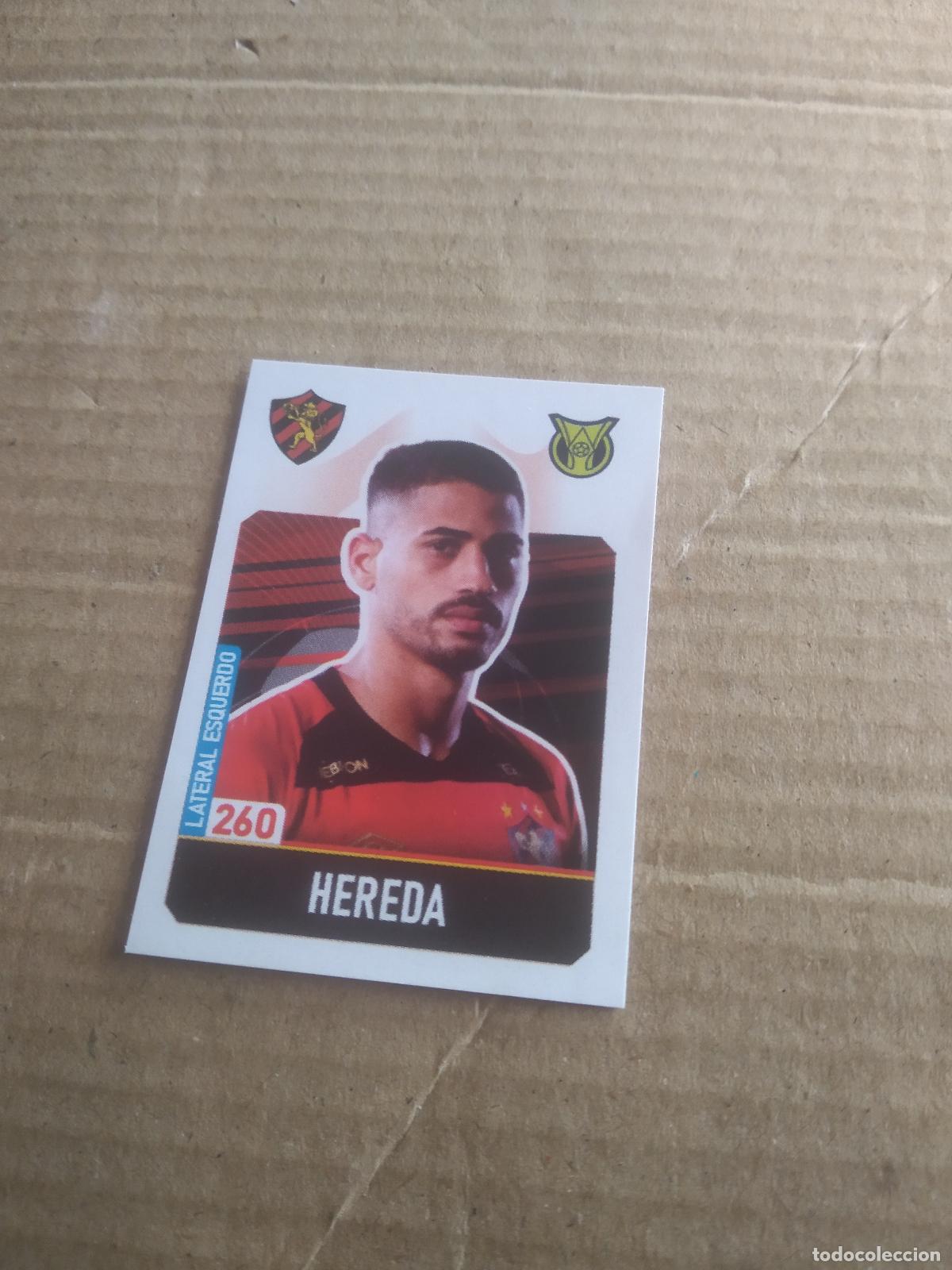 Cromos de f&uacute;tbol: 260 HEREDA SPORT RECIFE CROMO FUTBOL LIGA BRASIL BRASILEIRAO