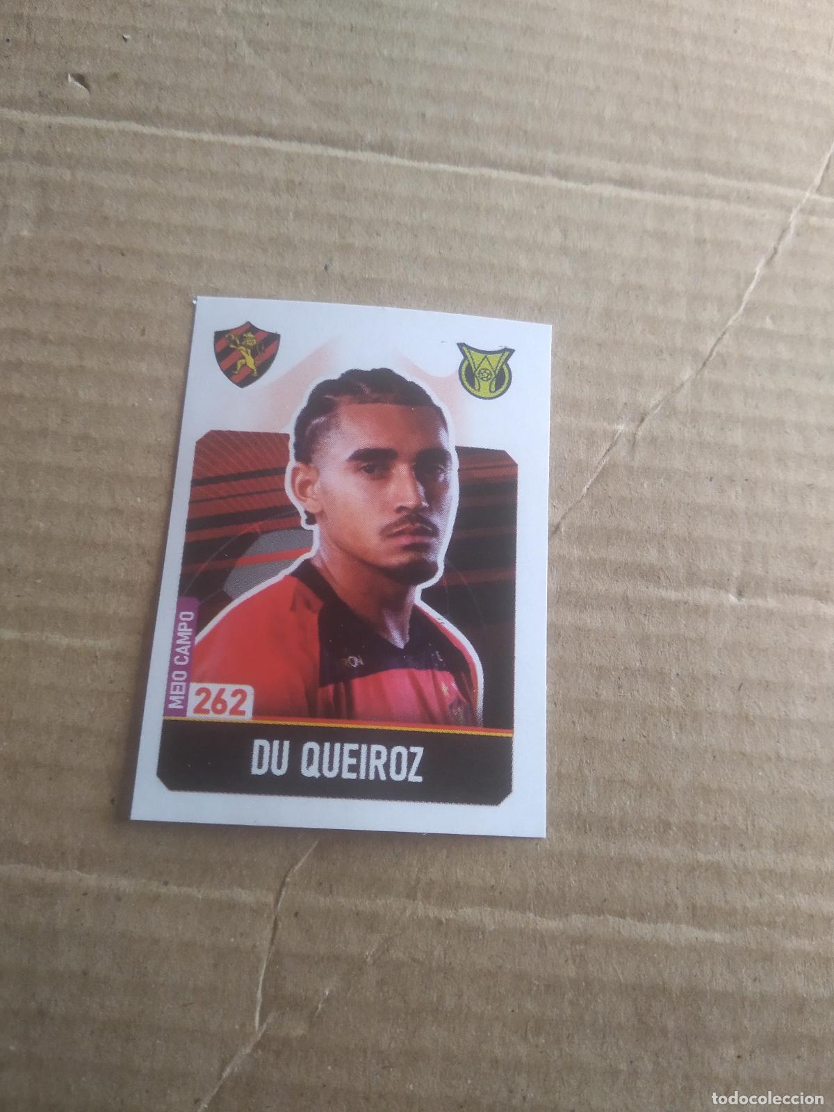 Cromos de f&uacute;tbol: 262 DU QUEIROZ SPORT RECIFE CROMO FUTBOL LIGA BRASIL BRASILEIRAO
