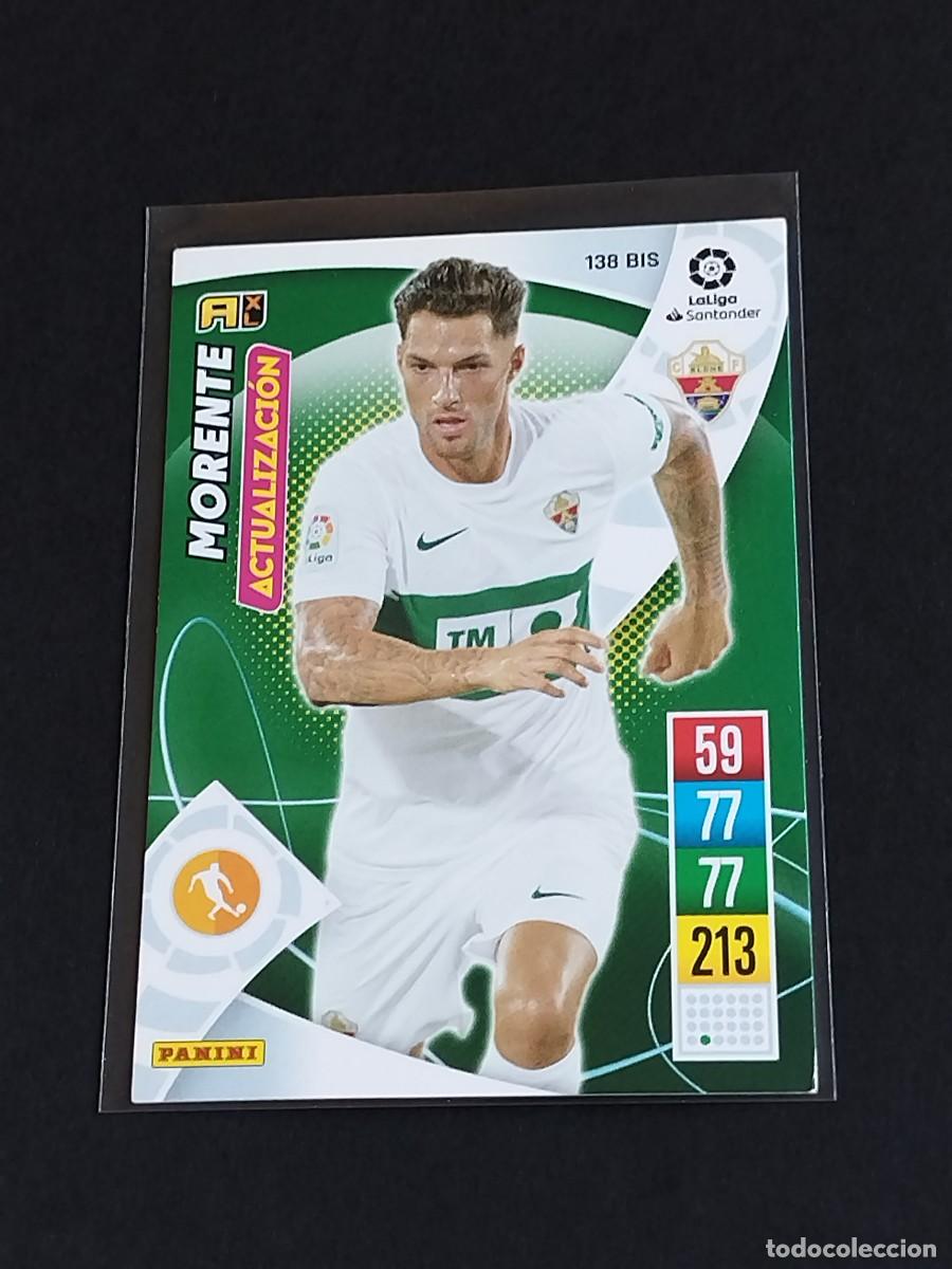 Cromos de f&uacute;tbol: MORENTE ACTUALIZACI&Oacute;N #138 BIS ELCHE CF - ADRENALYN XL LA LIGA SANTANDER 2021 2022 - PANINI 21 22