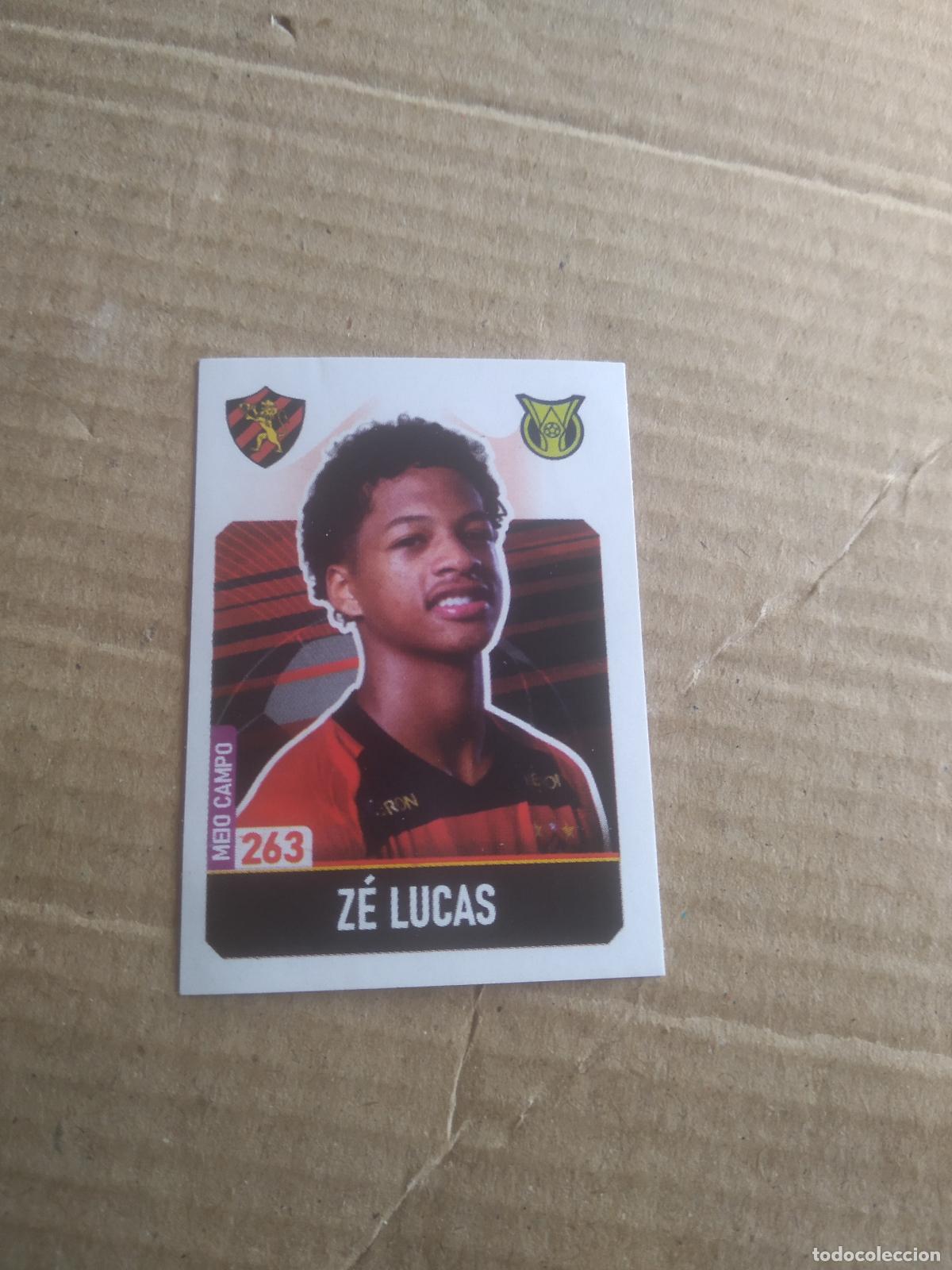 Cromos de f&uacute;tbol: 263 ZE LUCAS SPORT RECIFE CROMO FUTBOL LIGA BRASIL BRASILEIRAO