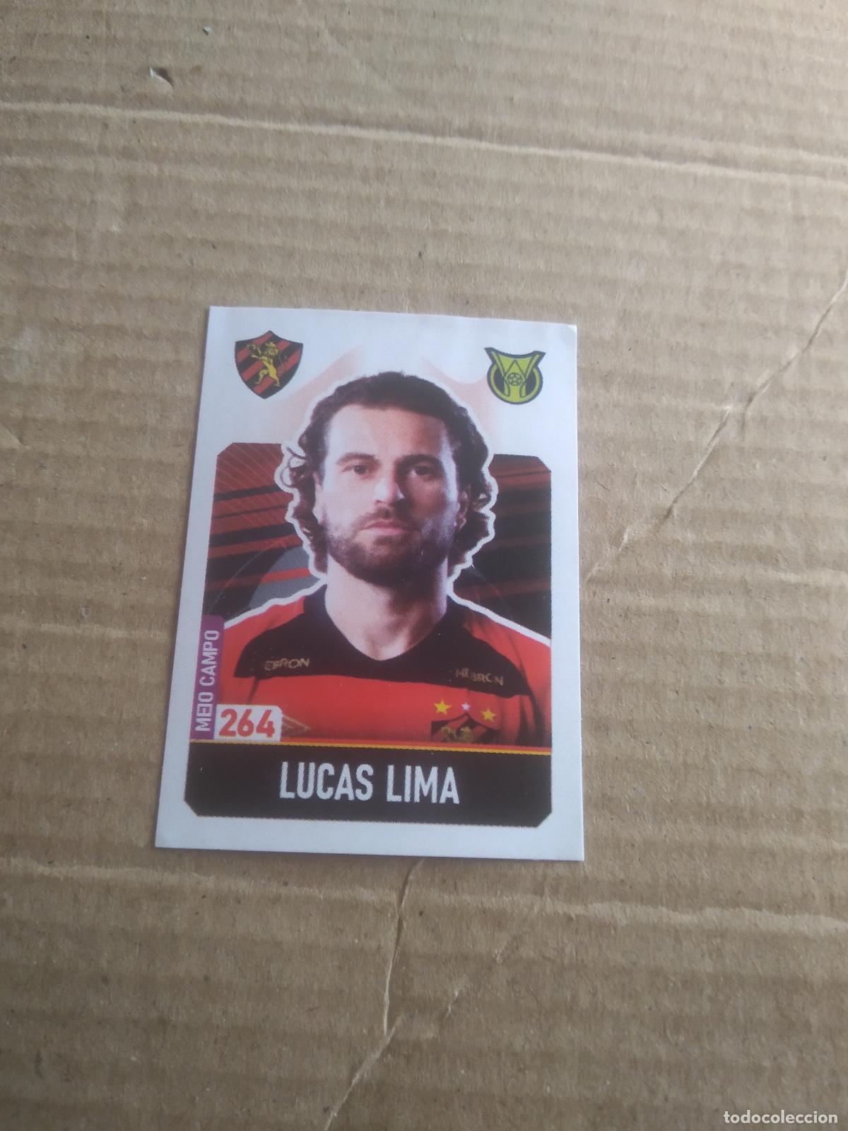 Cromos de f&uacute;tbol: 264 LUCAS LIMA SPORT RECIFE CROMO FUTBOL LIGA BRASIL BRASILEIRAO