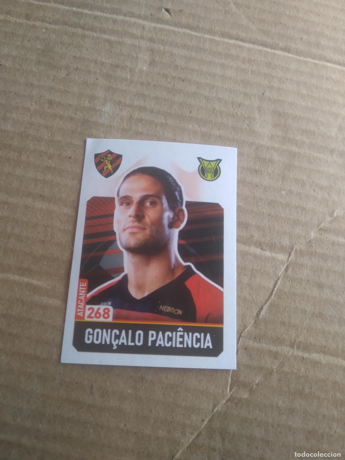 Cromos de f&uacute;tbol: 268 GON&Ccedil;ALO PACIENCIA SPORT RECIFE CROMO FUTBOL LIGA BRASIL BRASILEIRAO