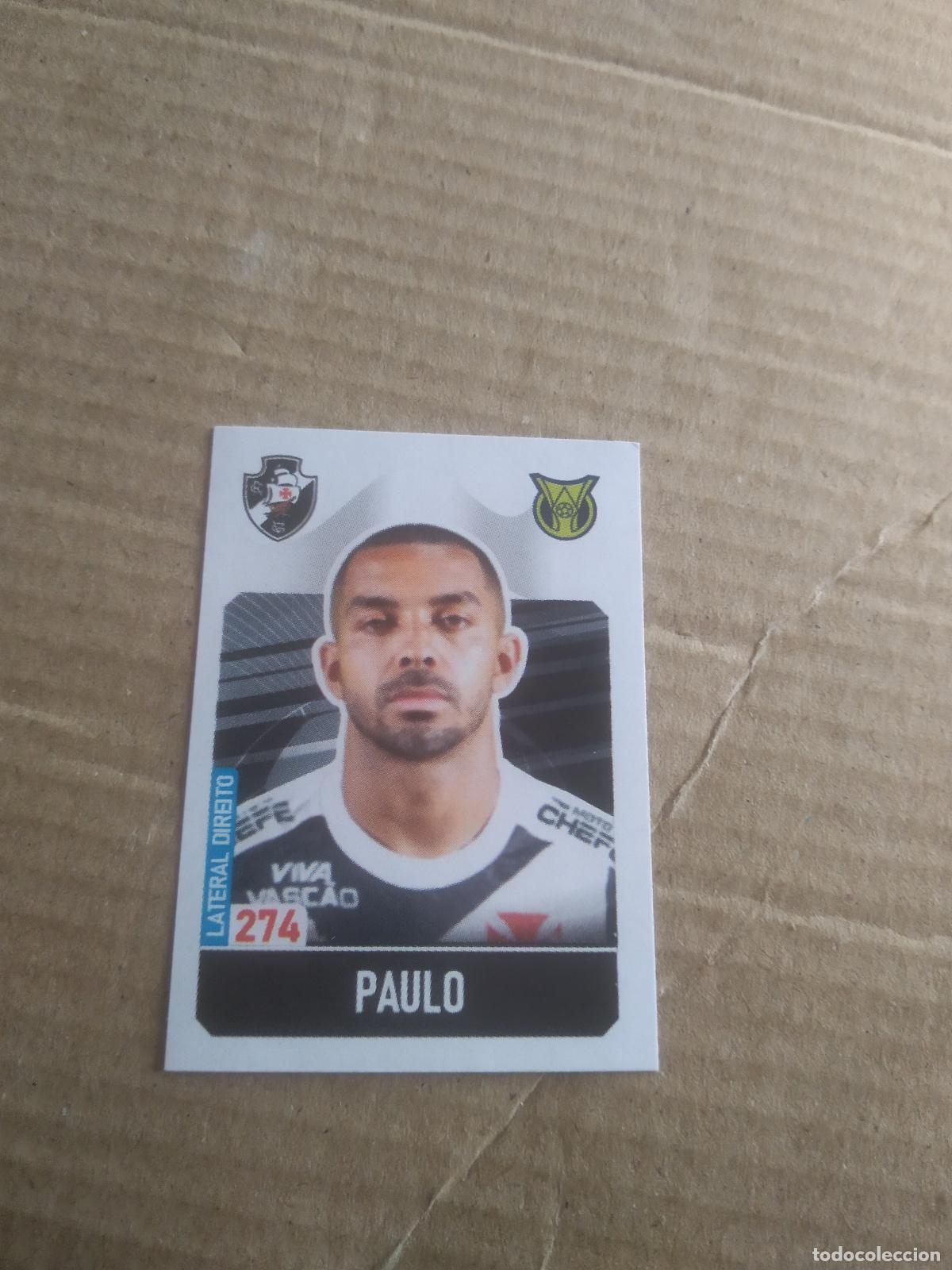 Cromos de f&uacute;tbol: 274 PAULO VASCO DA GAMA CROMO FUTBOL LIGA BRASIL BRASILEIRAO