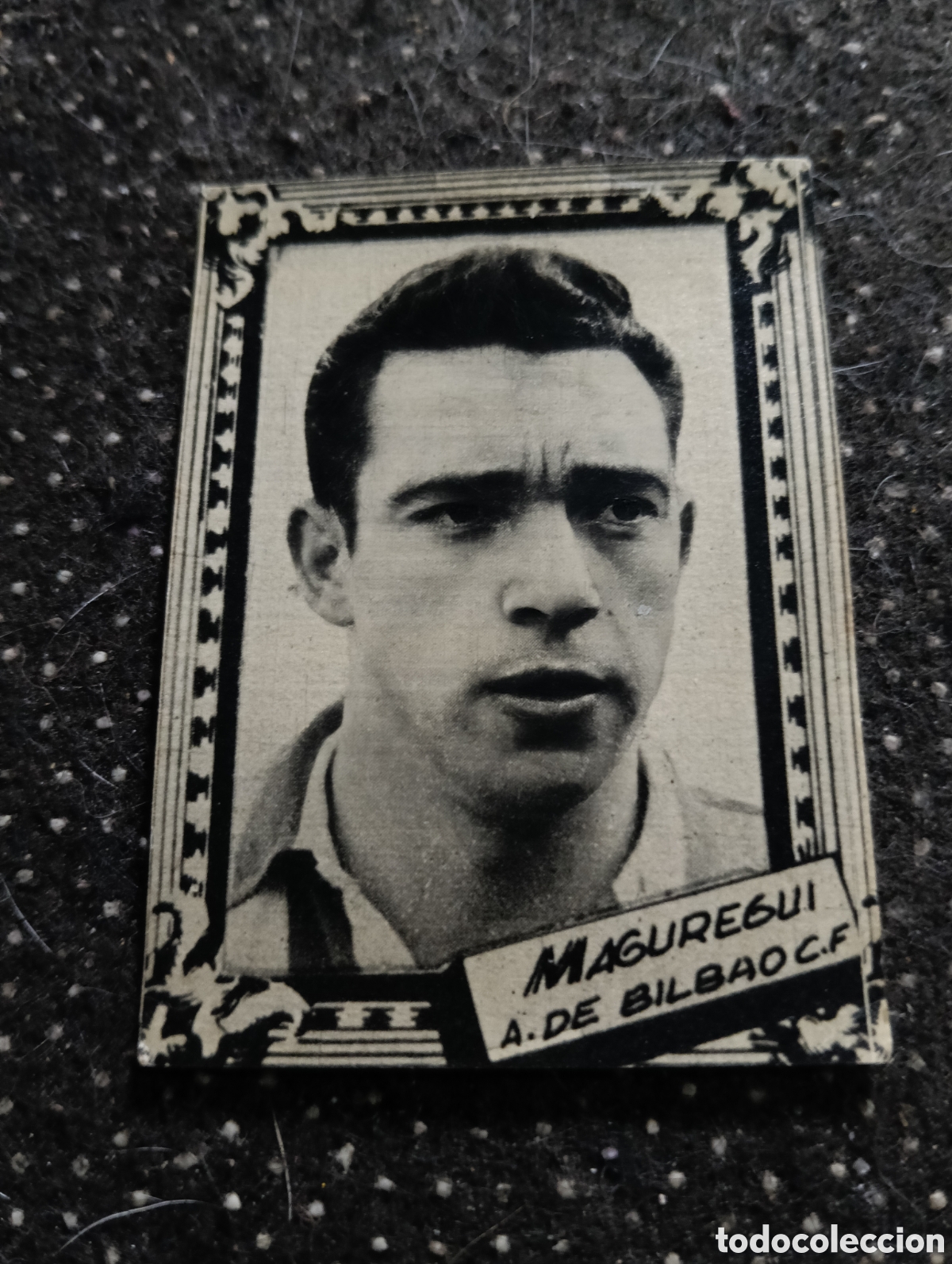 Cromos de f&uacute;tbol: MAGUREGUI - ATL&Eacute;TICO DE BILBAO - CROMO LIGA 1959 1960 - ALBUM FHER DISGRA, sin pegar, en muy buen es