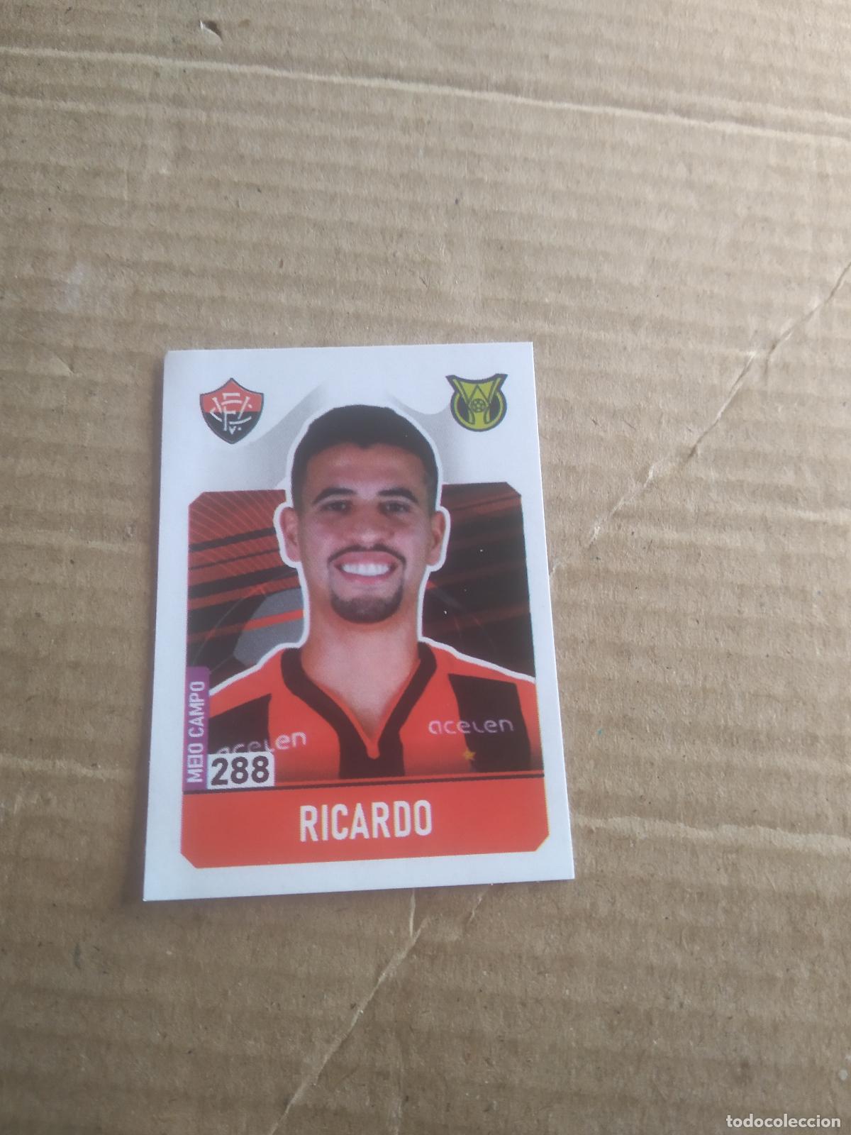 Cromos de f&uacute;tbol: 288 RICARDO VITORIA CROMO FUTBOL LIGA BRASIL BRASILEIRAO