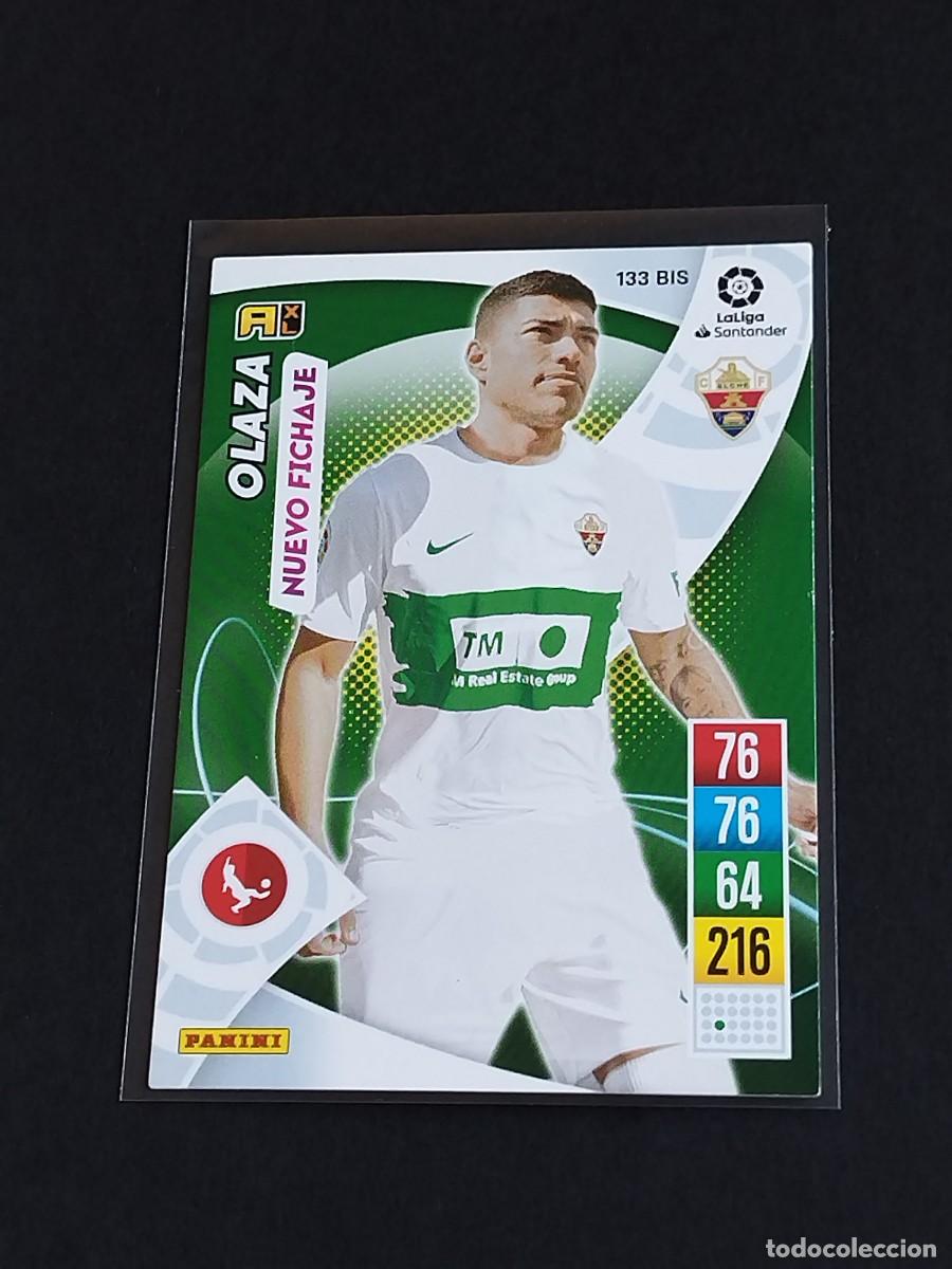 Cromos de f&uacute;tbol: OLAZA NUEVO FICHAJE #133 BIS ELCHE CF - ADRENALYN XL LA LIGA SANTANDER 2021 2022 - PANINI 21 22