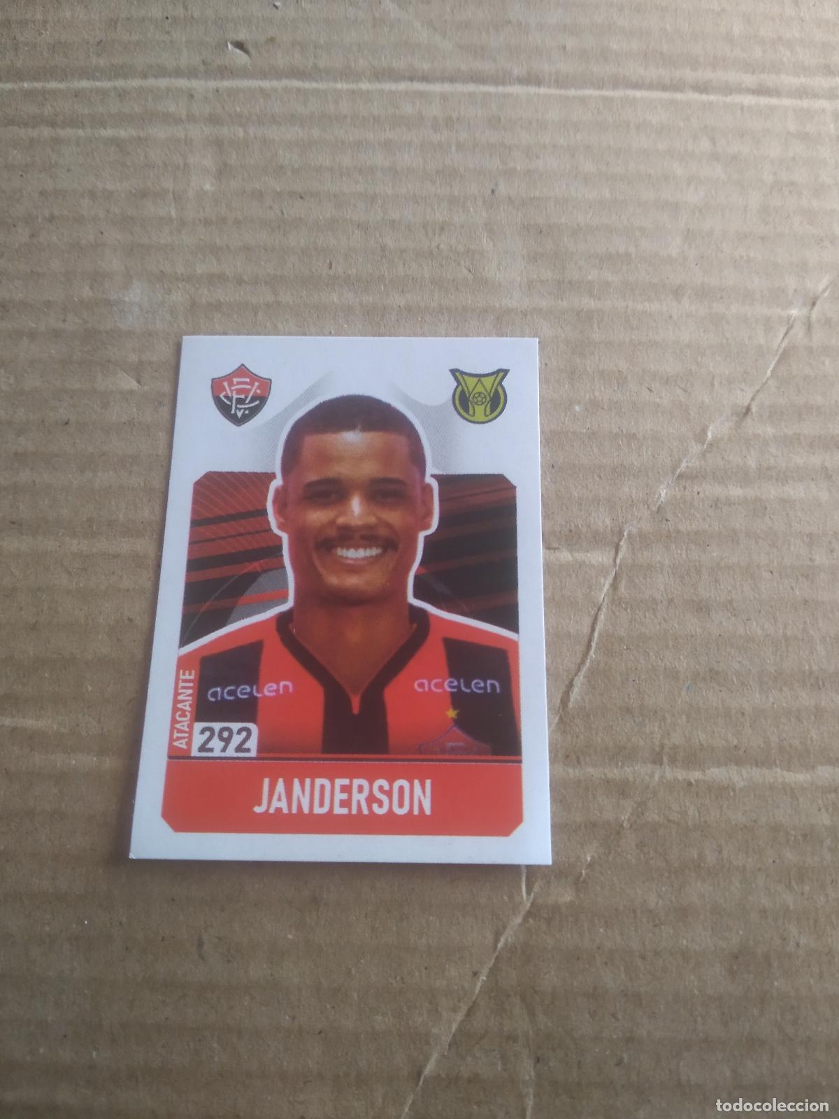 Cromos de f&uacute;tbol: 292 JANDERSON VITORIA CROMO FUTBOL LIGA BRASIL BRASILEIRAO