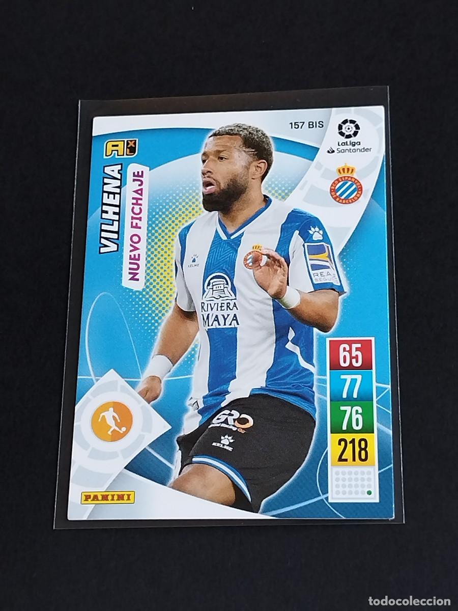 Cromos de f&uacute;tbol: VILHENA NUEVO FICHAJE #157 BIS RCD ESPANYOL - ADRENALYN XL LA LIGA 2021 2022 - PANINI 21 22