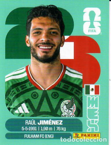 Cromos de f&uacute;tbol: CROMO PANINI MUNDIAL WORLD CUP 2026 - MEX 17 - JIM&Eacute;NEZ - MEXICO