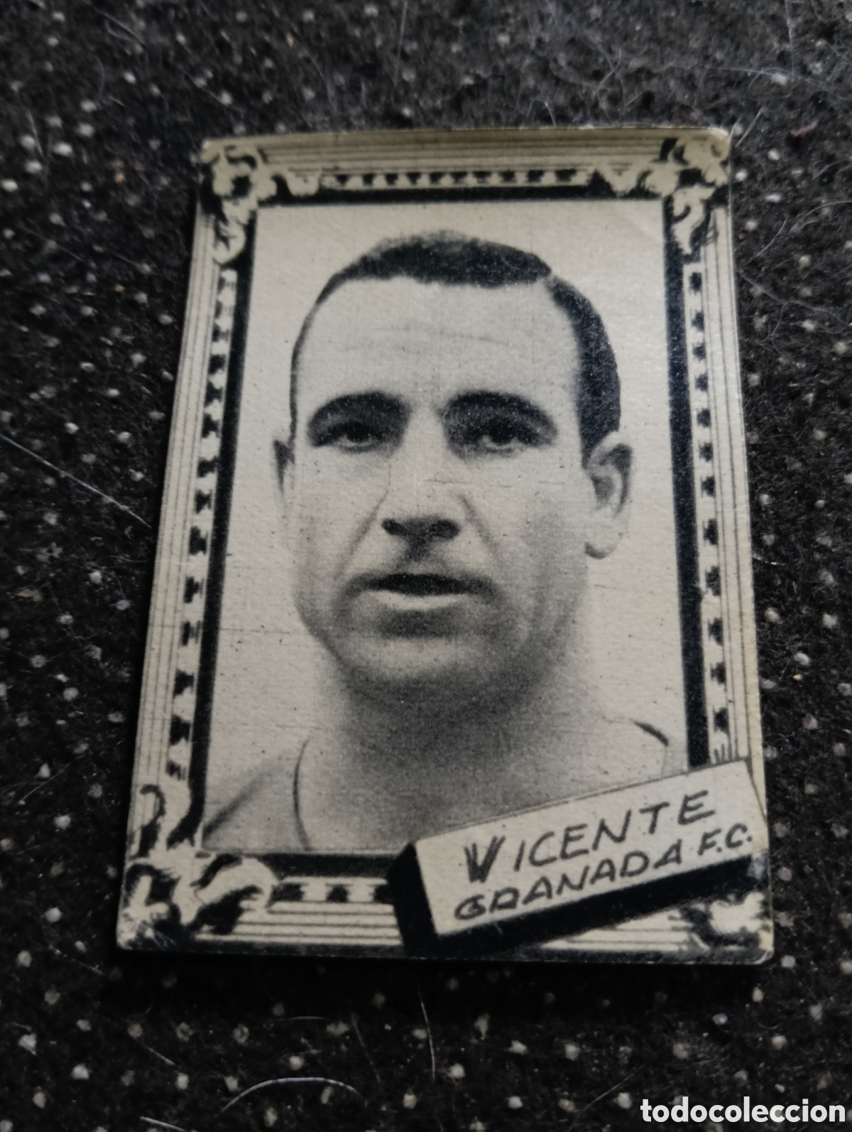 Cartes &agrave; collectionner de Football: VICENTE - GRANADA F&Uacute;TBOL CLUB - CROMO LIGA 1959 1960 - ALBUM FHER DISGRA, sin pegar, en muy buen est