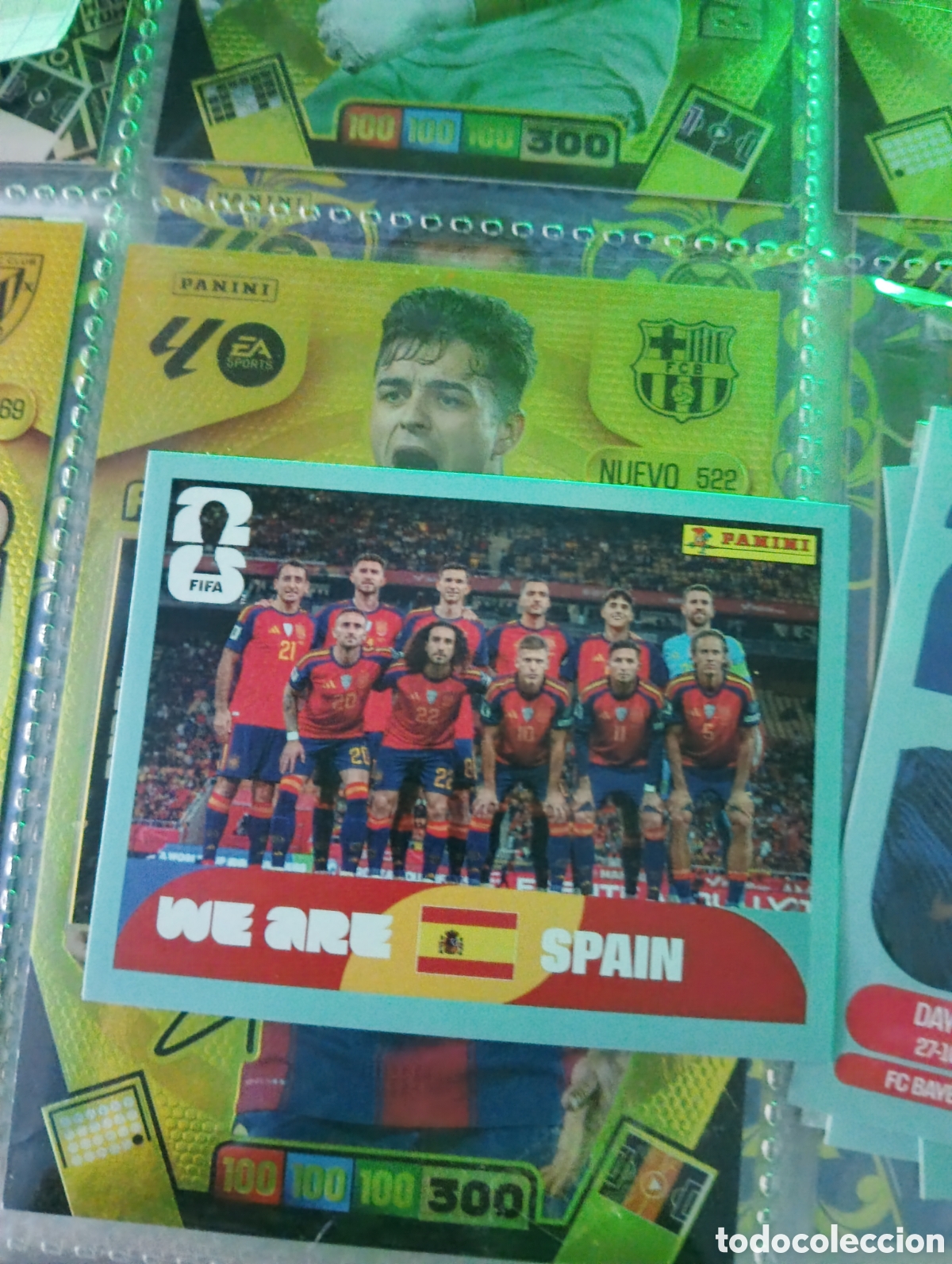 Cromos de f&uacute;tbol: L2 EQUIPO SELECCION ESPA&Ntilde;A 13 PANINI MUNDIAL FIFA WORLD CUP 2026 PANINI NUNCA PEGADO
