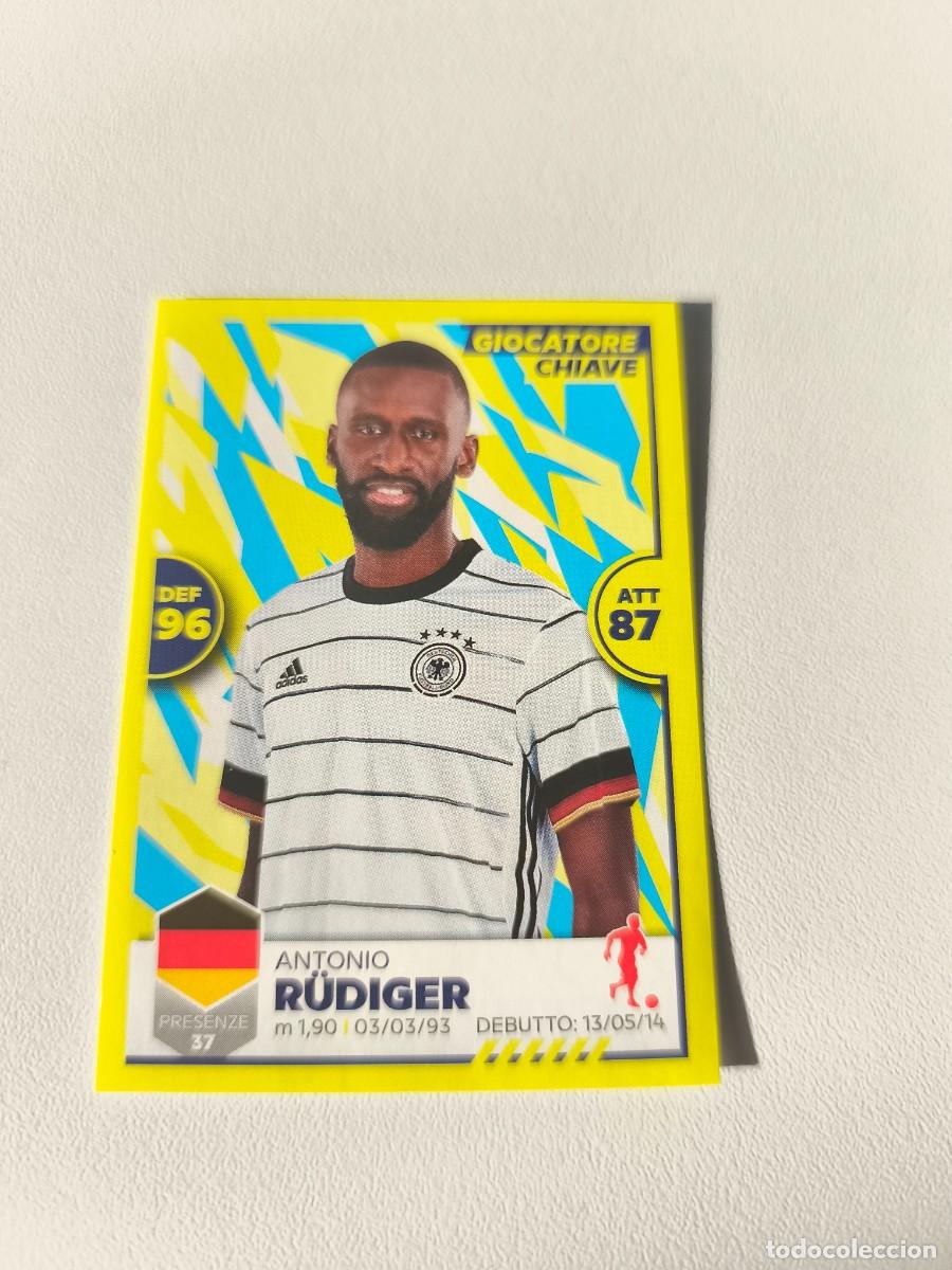 Cromos de f&uacute;tbol: UNICI PANINI 2021 RUDIGER 41 CJU