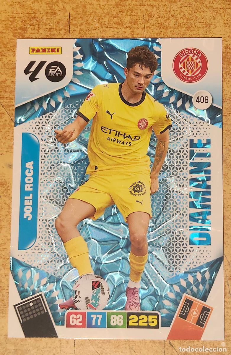 Cromos de Futebol: ADRENALYN XL 2025-26 CARD DIAMANTE N&ordm; 406 JOEL ROCA GIRONA