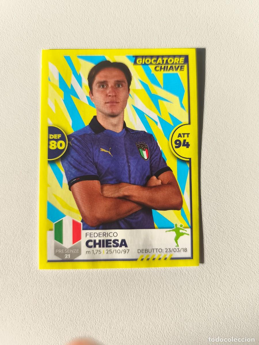 Cromos de f&uacute;tbol: UNICI PANINI 2021 CHIESA 12 CJU