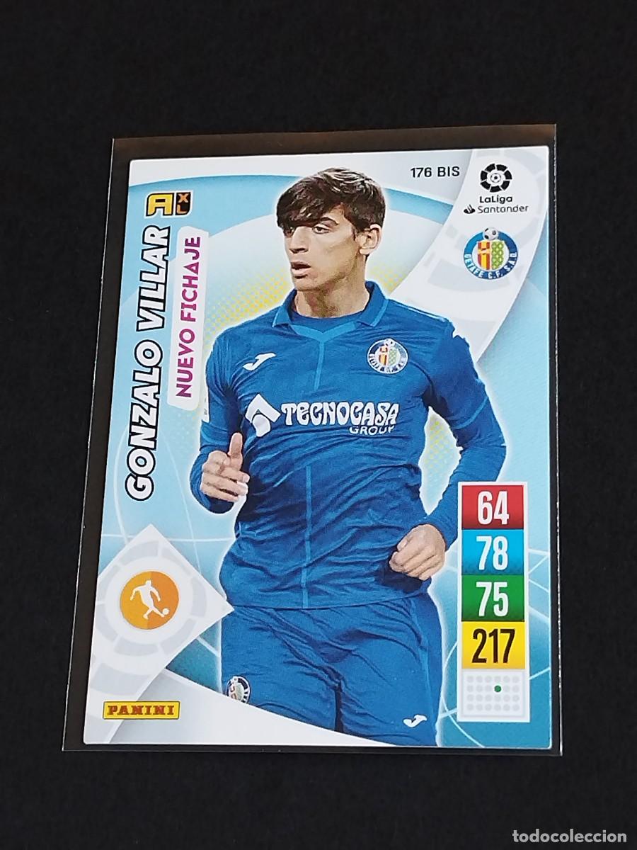 Cromos de f&uacute;tbol: GONZALO VILLAR NUEVO FICHAJE #176 BIS GETAFE CF - ADRENALYN XL LA LIGA 2021 2022 - PANINI 21 22