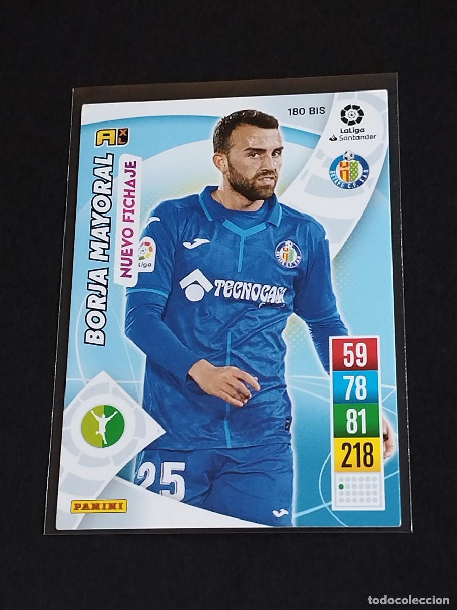 Cromos de f&uacute;tbol: BORJA MAYORAL NUEVO FICHAJE #180 BIS GETAFE CF - ADRENALYN XL LA LIGA 2021 2022 - PANINI 21 22