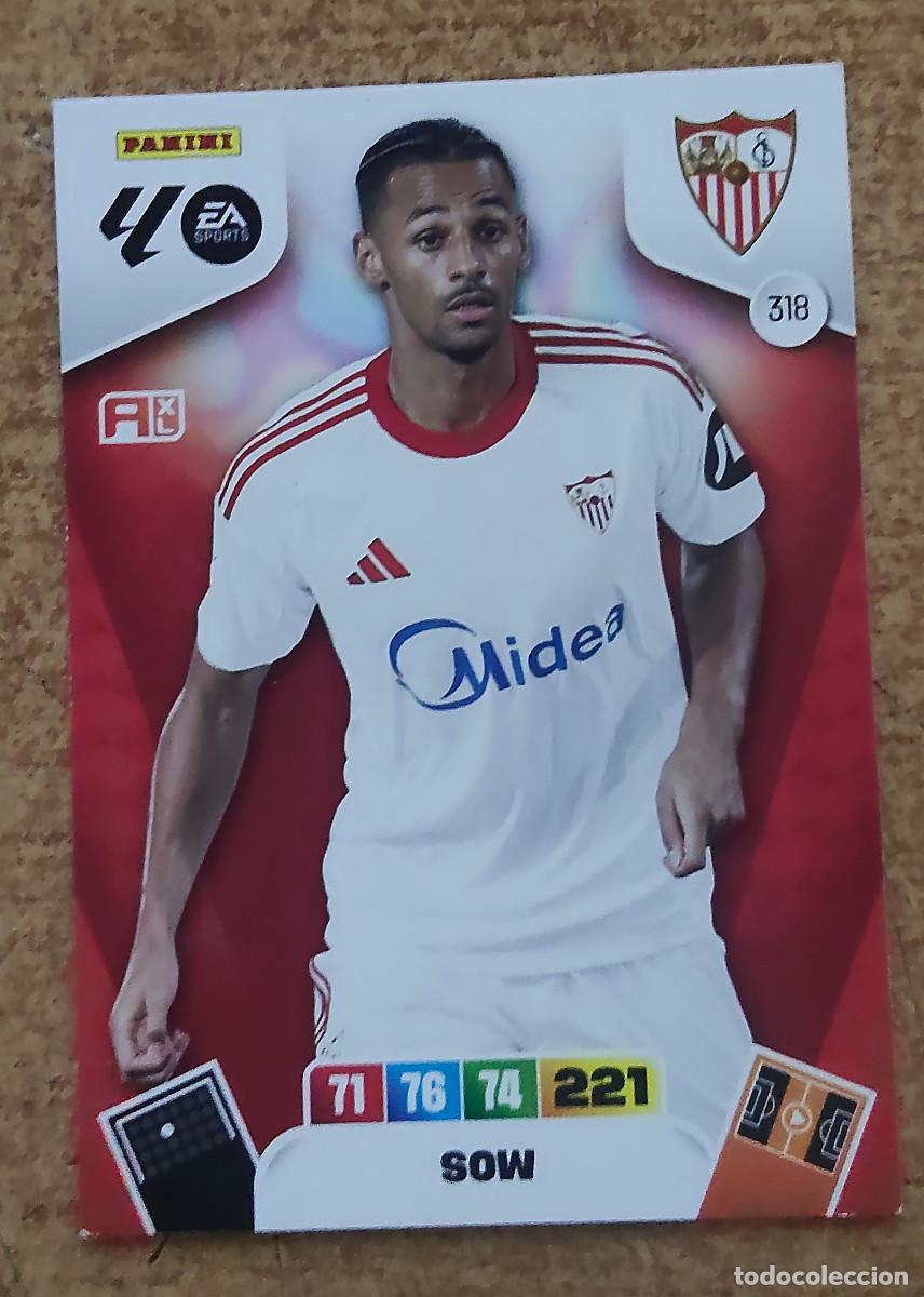 Cromos de f&uacute;tbol: 318 SOW - SEVILLA - ADRENALYN XL 2025-26 - 25/26 (NUEVO)