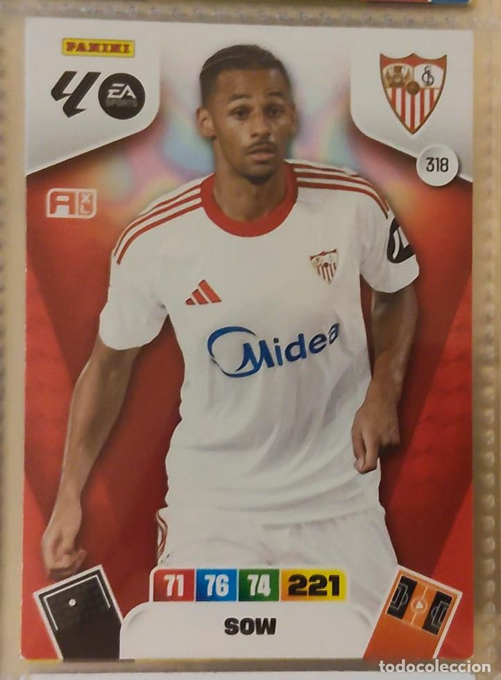 Cromos de f&uacute;tbol: 318 SOW - SEVILLA - ADRENALYN XL 2025-26 - 25/26 (NUEVO)