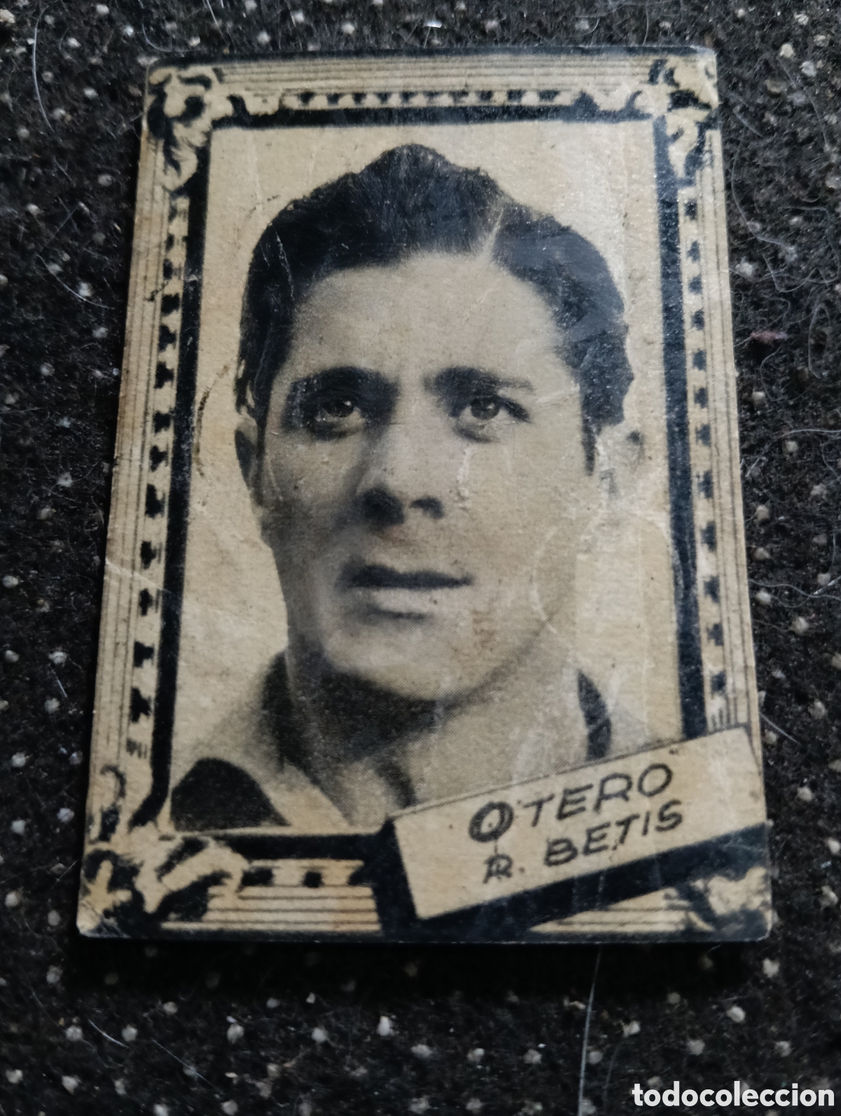 Cromos de f&uacute;tbol: OTERO - REAL BETIS - CROMO LIGA 1959 1960 - ALBUM FHER DISGRA, sin pegar, en muy buen estado