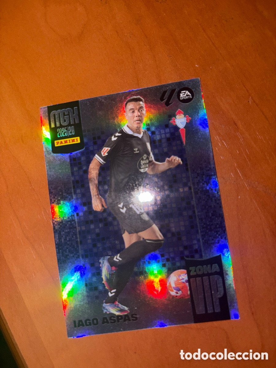 Cromos de f&uacute;tbol: IAGO ASPAS 395 ZONA VIP (CELTA)