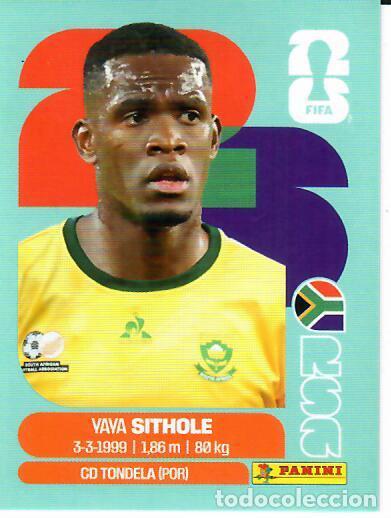 Cromos de f&uacute;tbol: CROMO PANINI MUNDIAL WORLD CUP 2026 - RSA 15 - SITHOLE - SUD&Aacute;FRICA