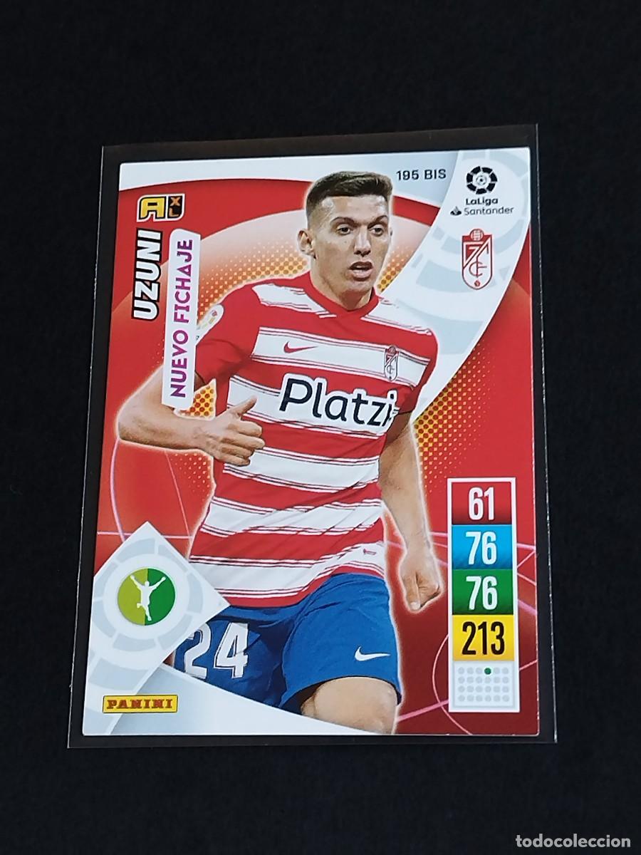 Cromos de f&uacute;tbol: UZUNI NUEVO FICHAJE #195 BIS GRANADA CF - ADRENALYN XL LA LIGA 2021 2022 - PANINI 21 22